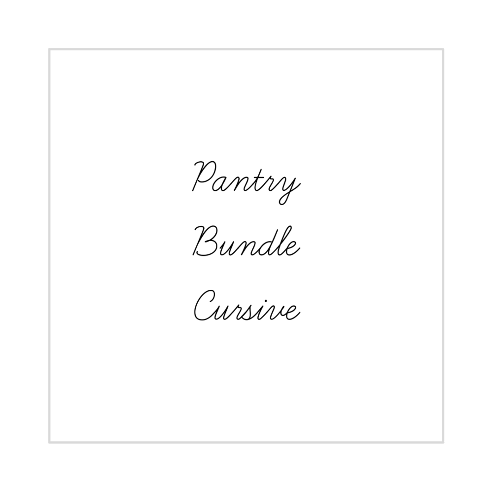 Instant Organizing Labels — The Organizing Company | Professional Organizer | Boulder & Denver, Colorado