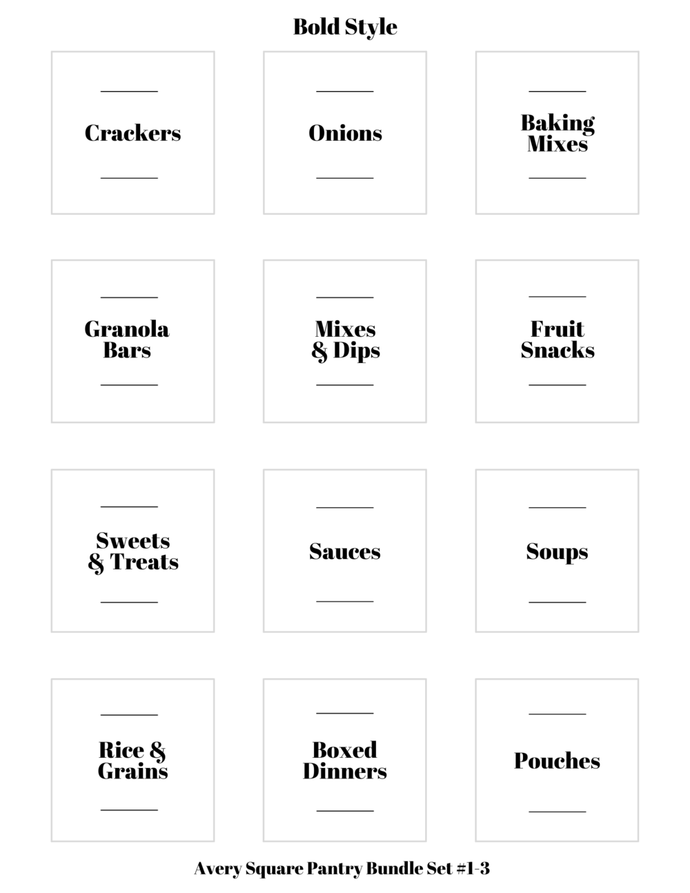 Instant Organizing Labels — The Organizing Company | Professional Organizer | Boulder & Denver, Colorado