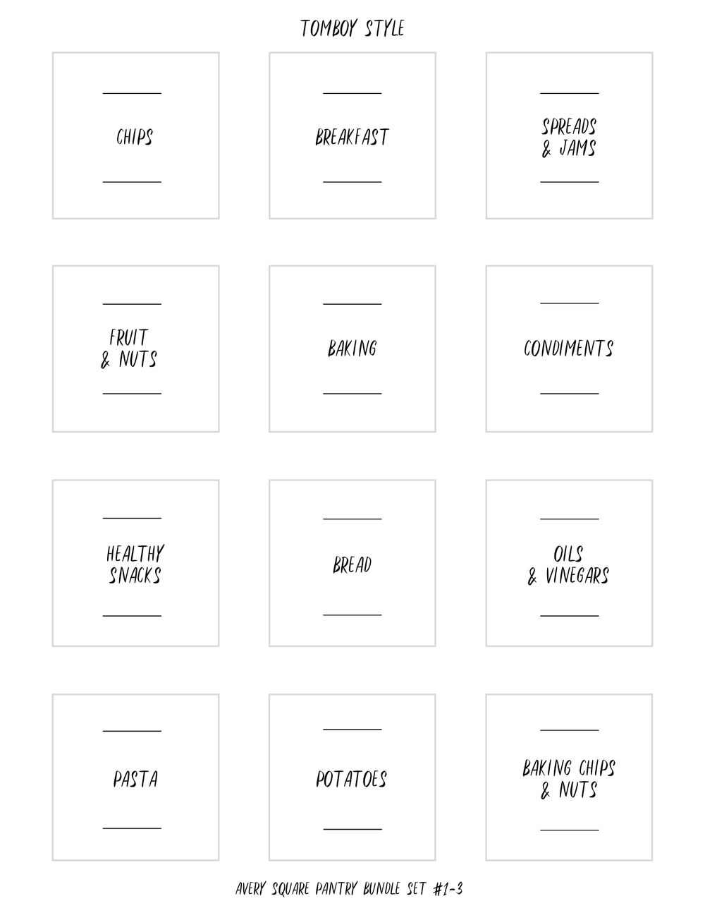 Instant Organizing Labels — The Organizing Company | Professional Organizer | Boulder & Denver, Colorado