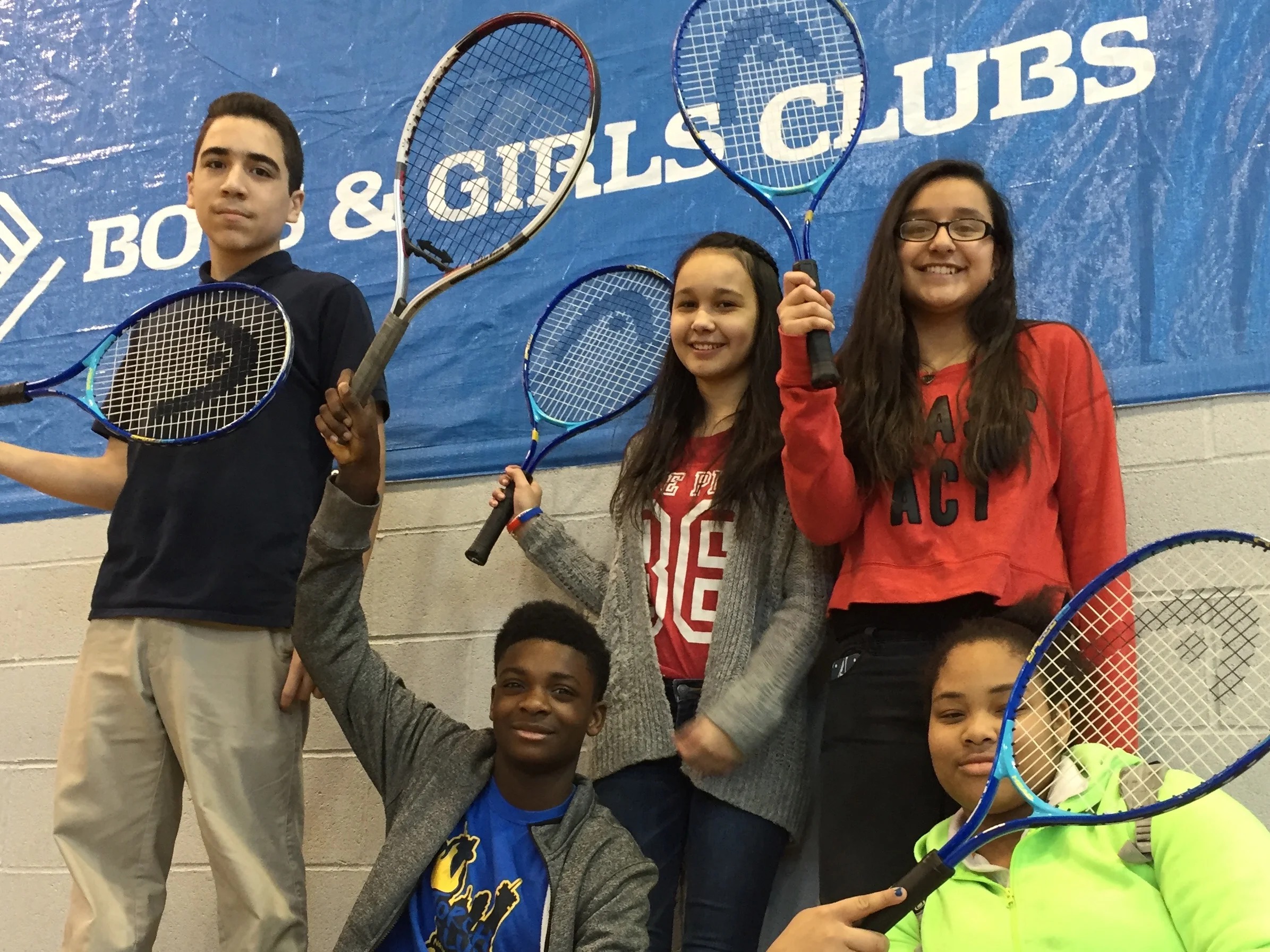 First Serve Bridgeport works closely with the Boys & Girls clubs to introduce tennis to aspiring youth!