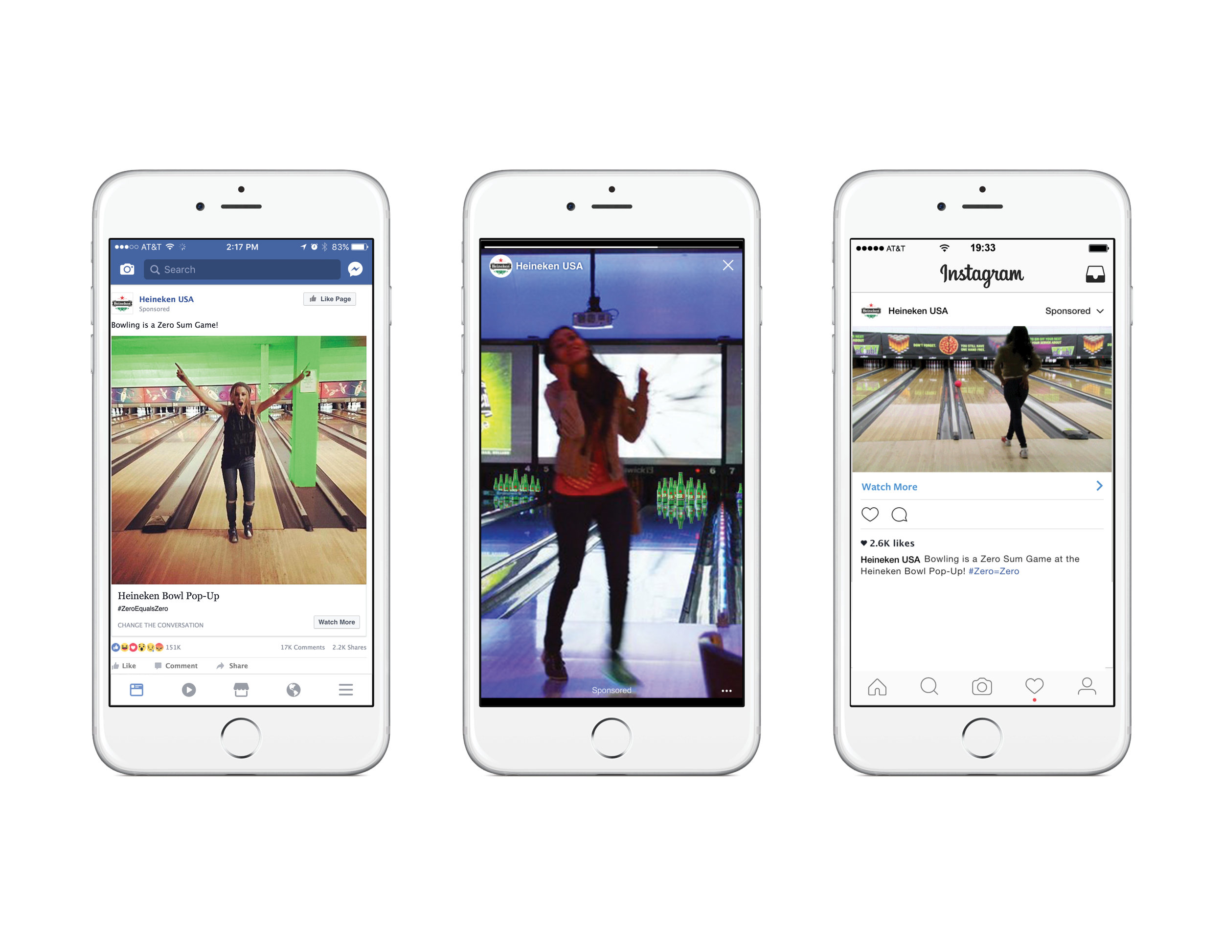 Creates sponsored content HUSA shares on social media. 