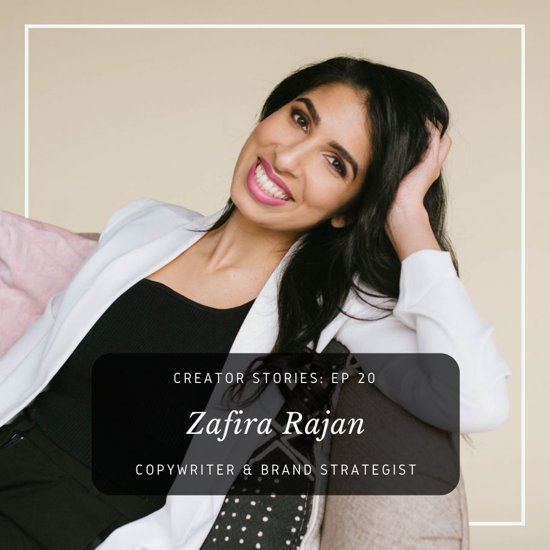 From $65k to $175k by Becoming Her Own Boss With Copywriter Zafira Rajan