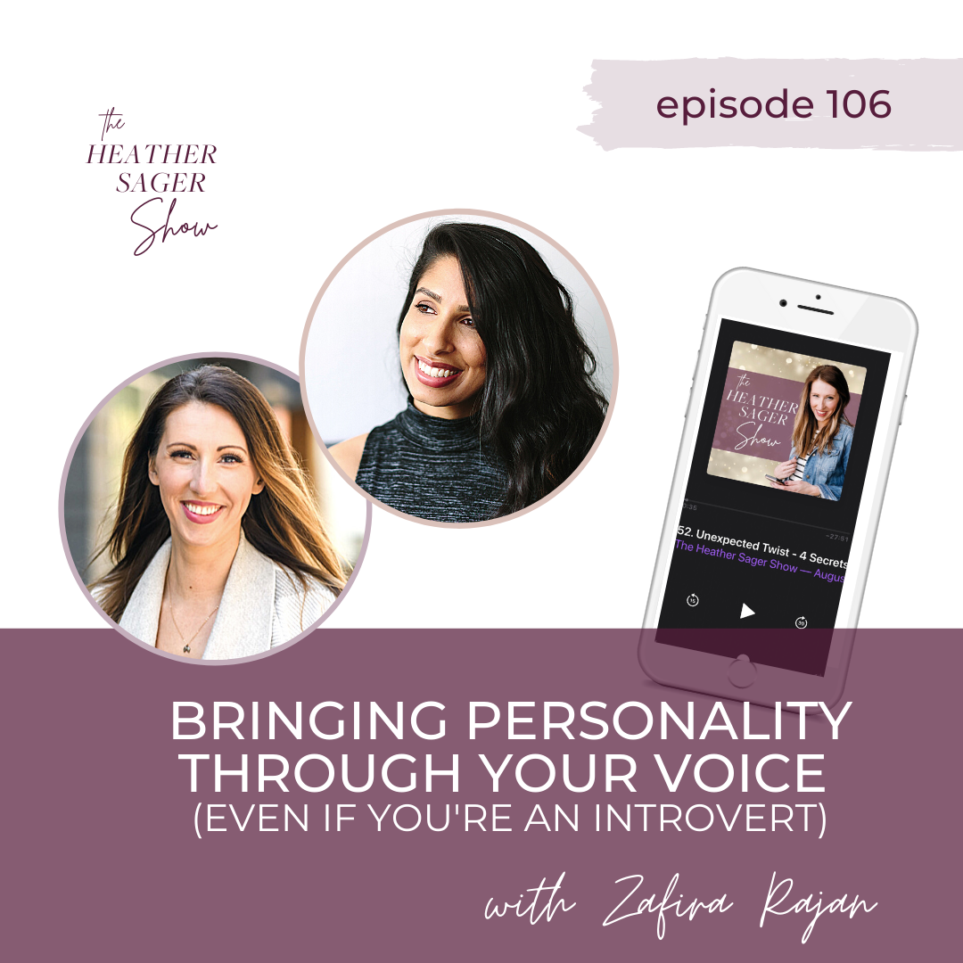 Bringing Personality Through Your Voice (even if you're an introvert)