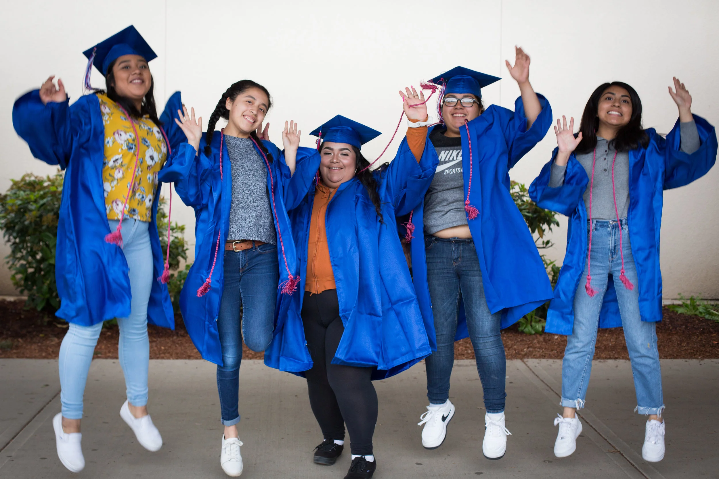 Graduating Chicas from Hillsboro School District.