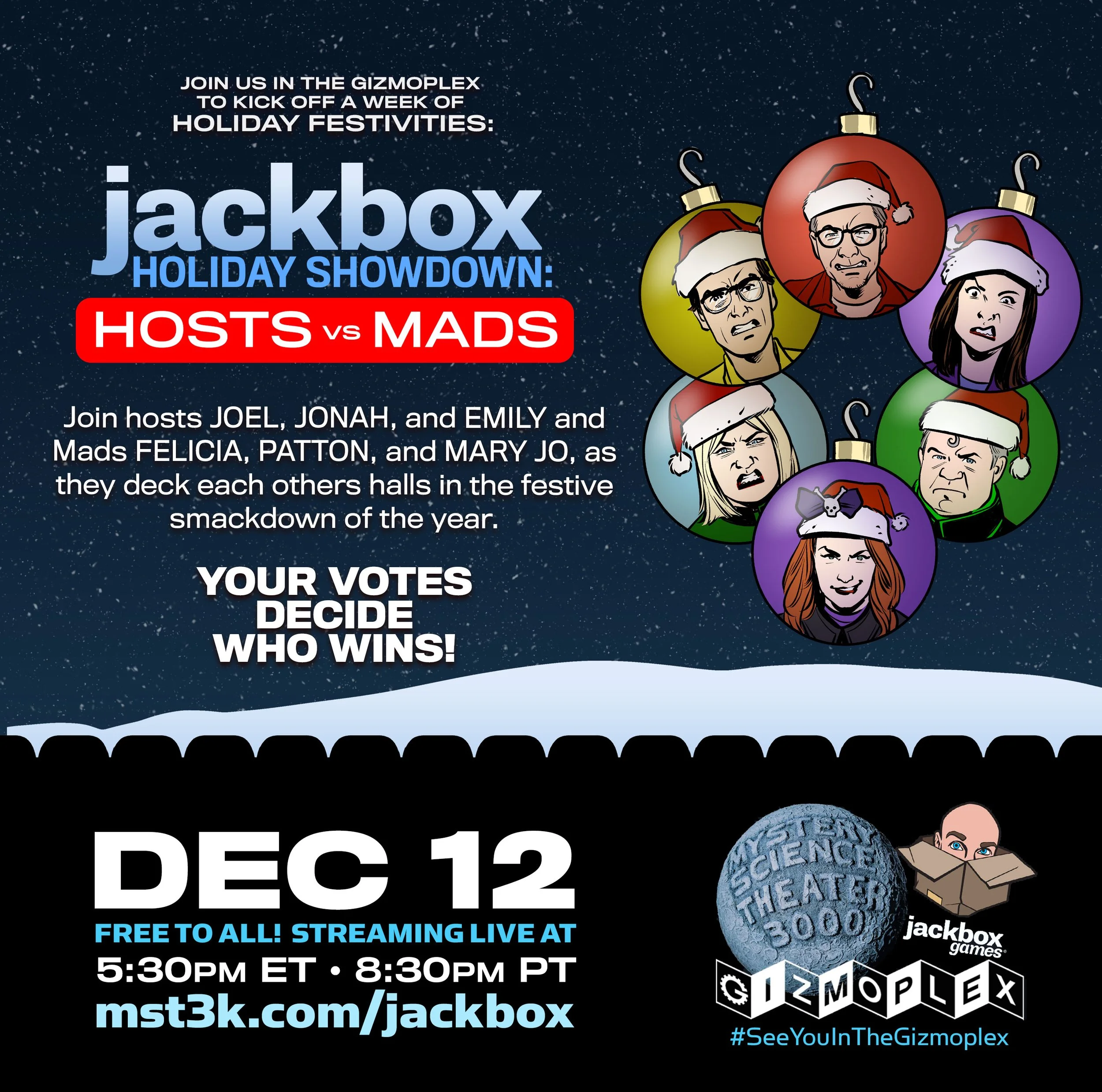 Showdown: HOSTS vs MADS!