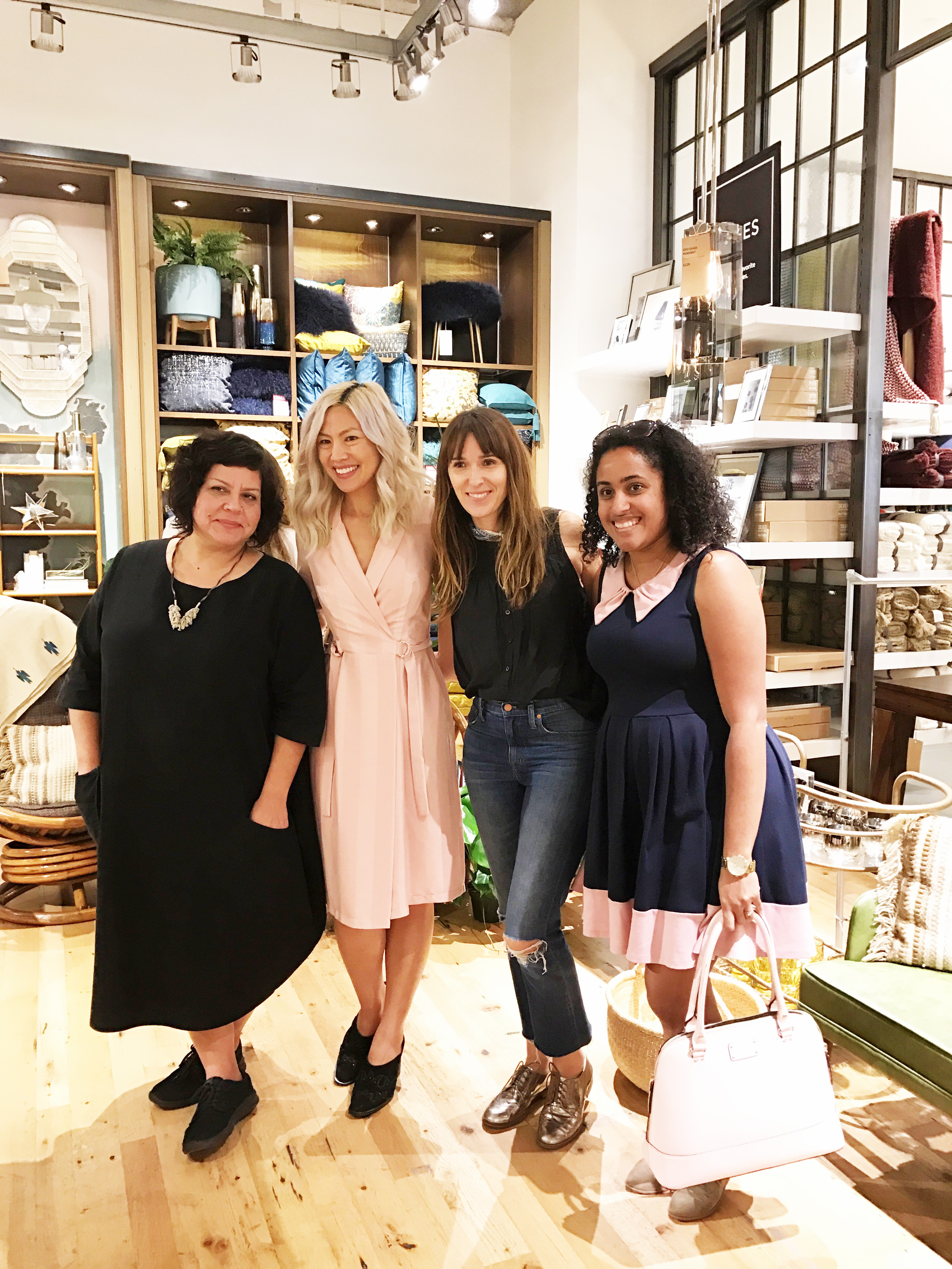 Girl bosses unite! These lovely fellow LB shop owners made the drive to visit us, love them. Jolie of Wild Child Party & Camille of Planning Pretty.