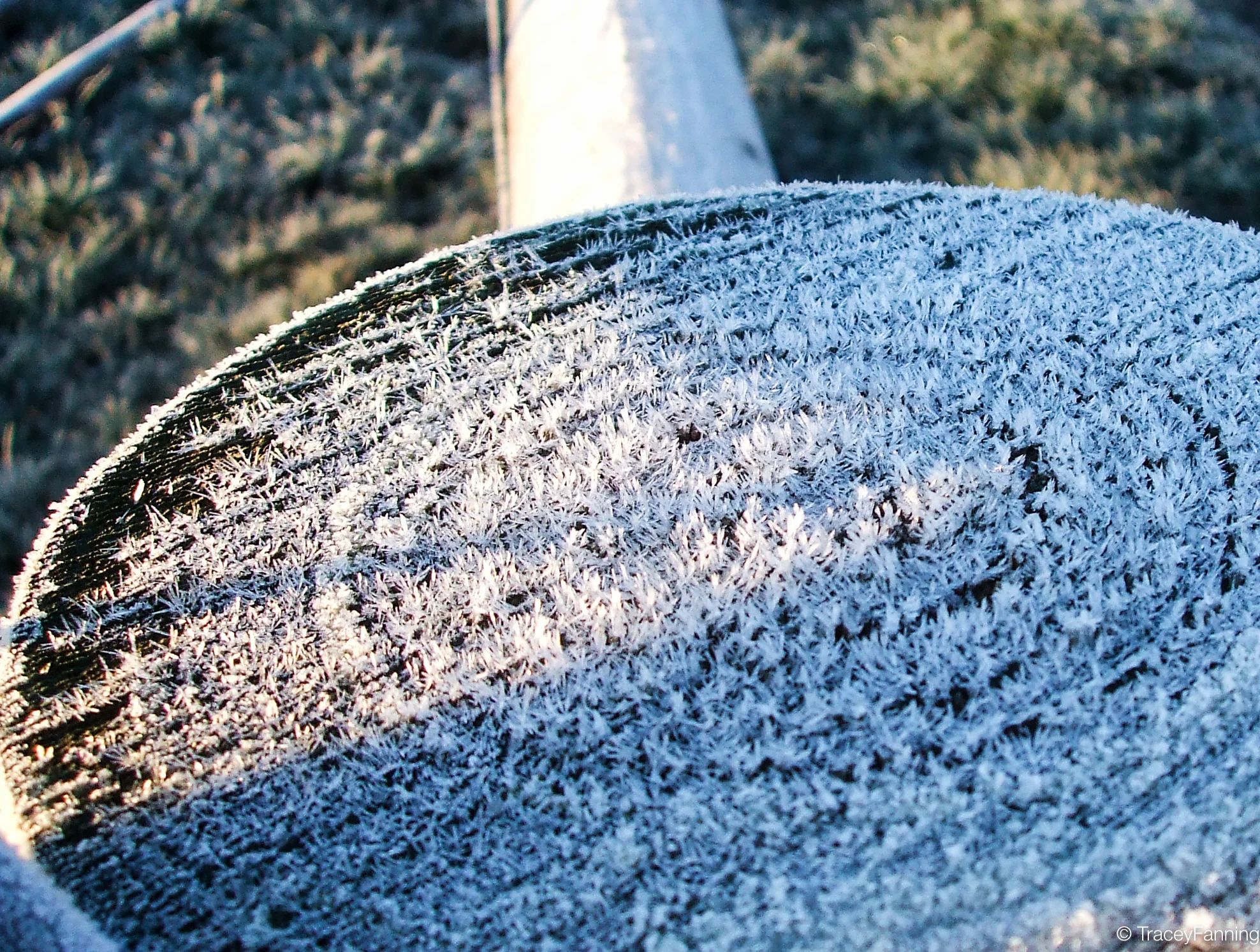 Frosty Farm Post
