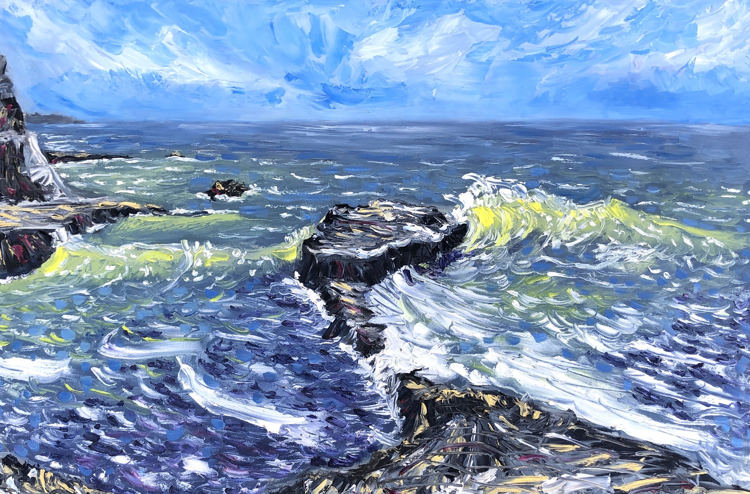 Wilder Ranch 1 (24x36" Oil on canvas)