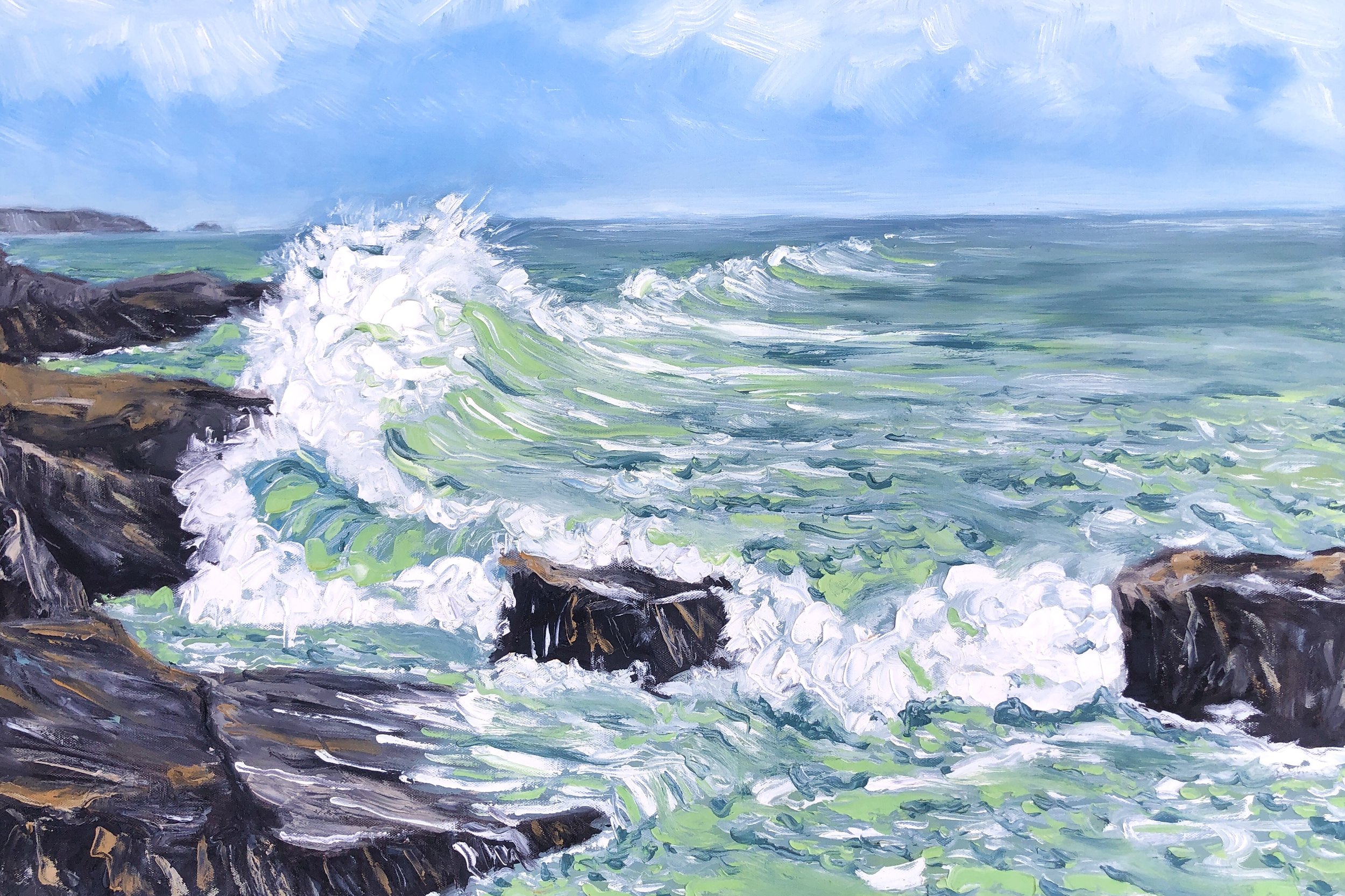 Wilder Ranch 2 (24x36" Oil on canvas)
