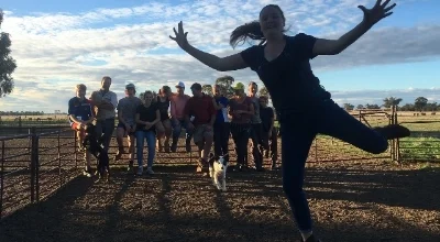 Lamb marking on the farm!