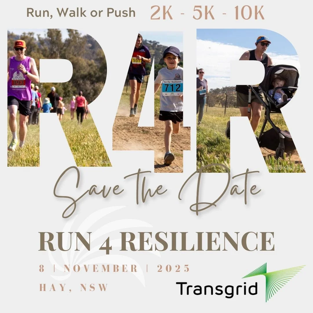 🌾👟 Active Farmers Hay in NSW is bringing you the Run 4 Resilience &ndash; thanks to @transgrid_energy 👟🌾

Our Run 4 Resilience events are all about bringing rural communities together, boosting physical and mental wellbeing, and raising awareness
