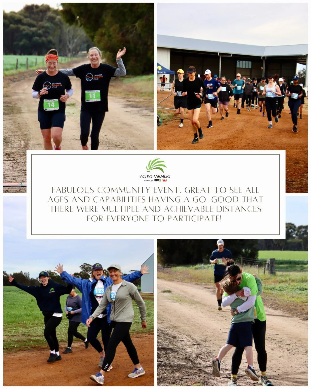 🌾 Active Farmers – Building Stronger, Healthier Rural Communities 💪
Across rural Australia, connection is everything — and that’s exactly what Active Farmers is all about. Through our group fitness sessions, Run for Resilience ev