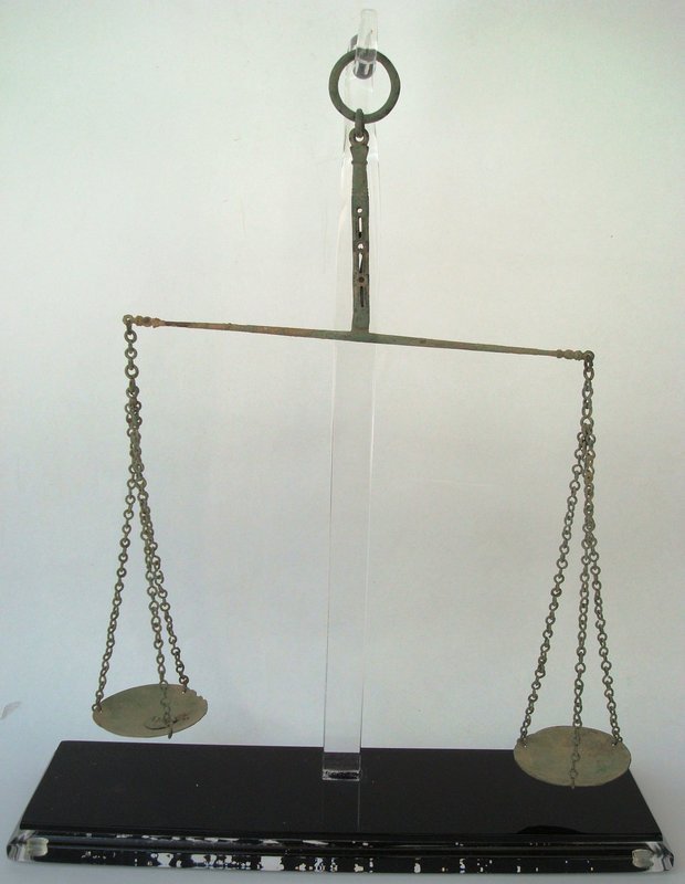 Bronze Balance Beam Scale c. 63 B.C.- 330 A.D.
