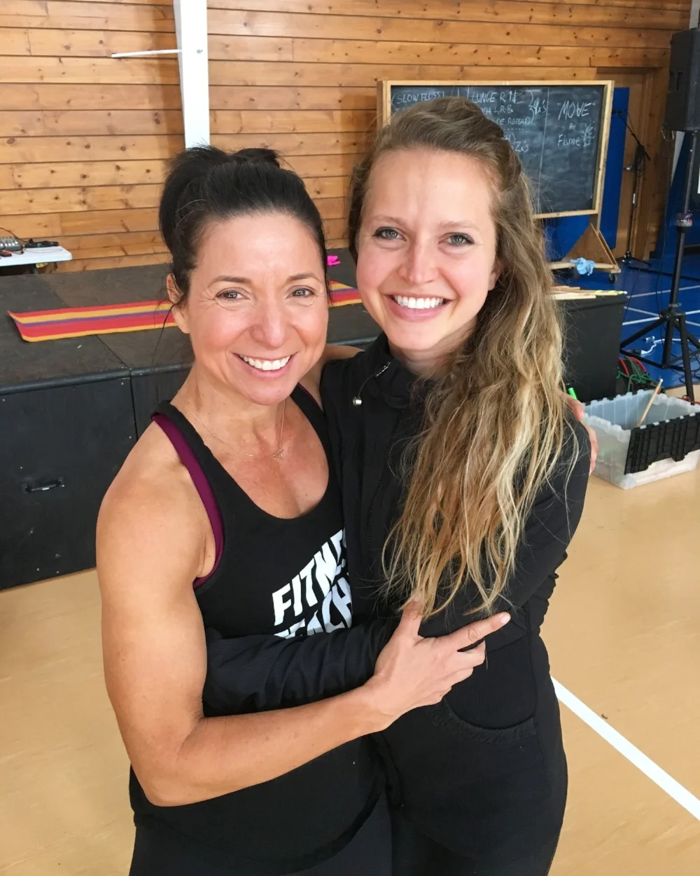 With Alisa at instructor retreat in Arizona