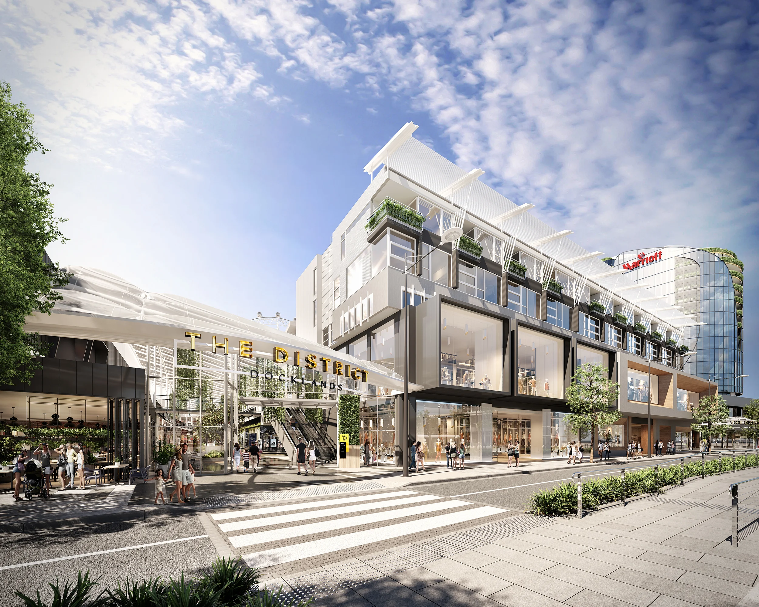 THE DISTRICT - DOCKLANDS : DOCKLANDS DRIVE