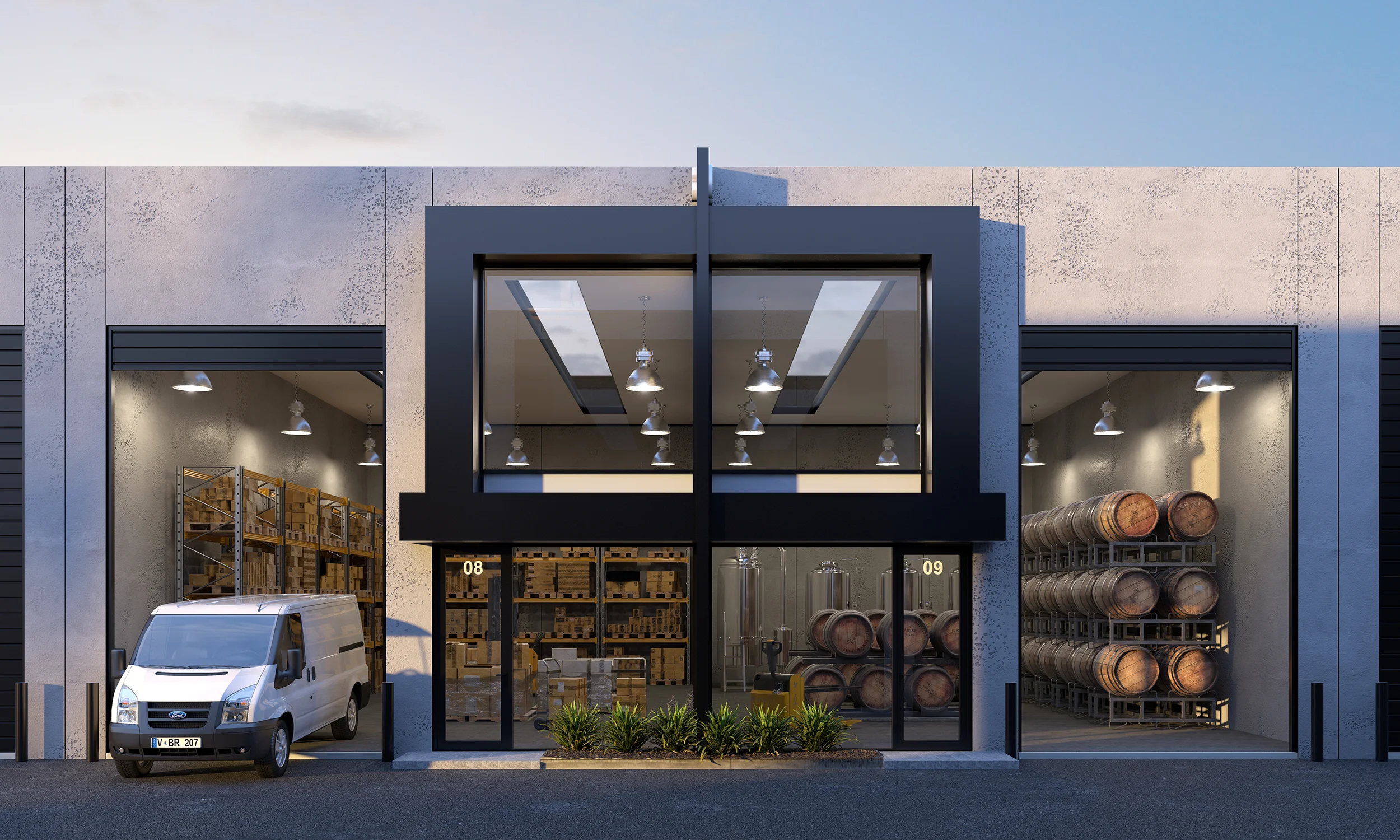 GRANGE ROAD WAREHOUSES : MOORABBIN