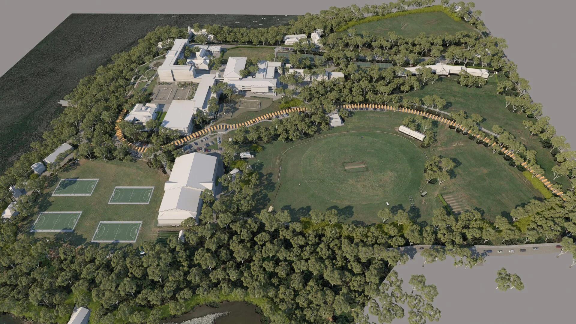 ECONOMY BUDGET : HIGH RESOLUTION TREES + CARS ADDED