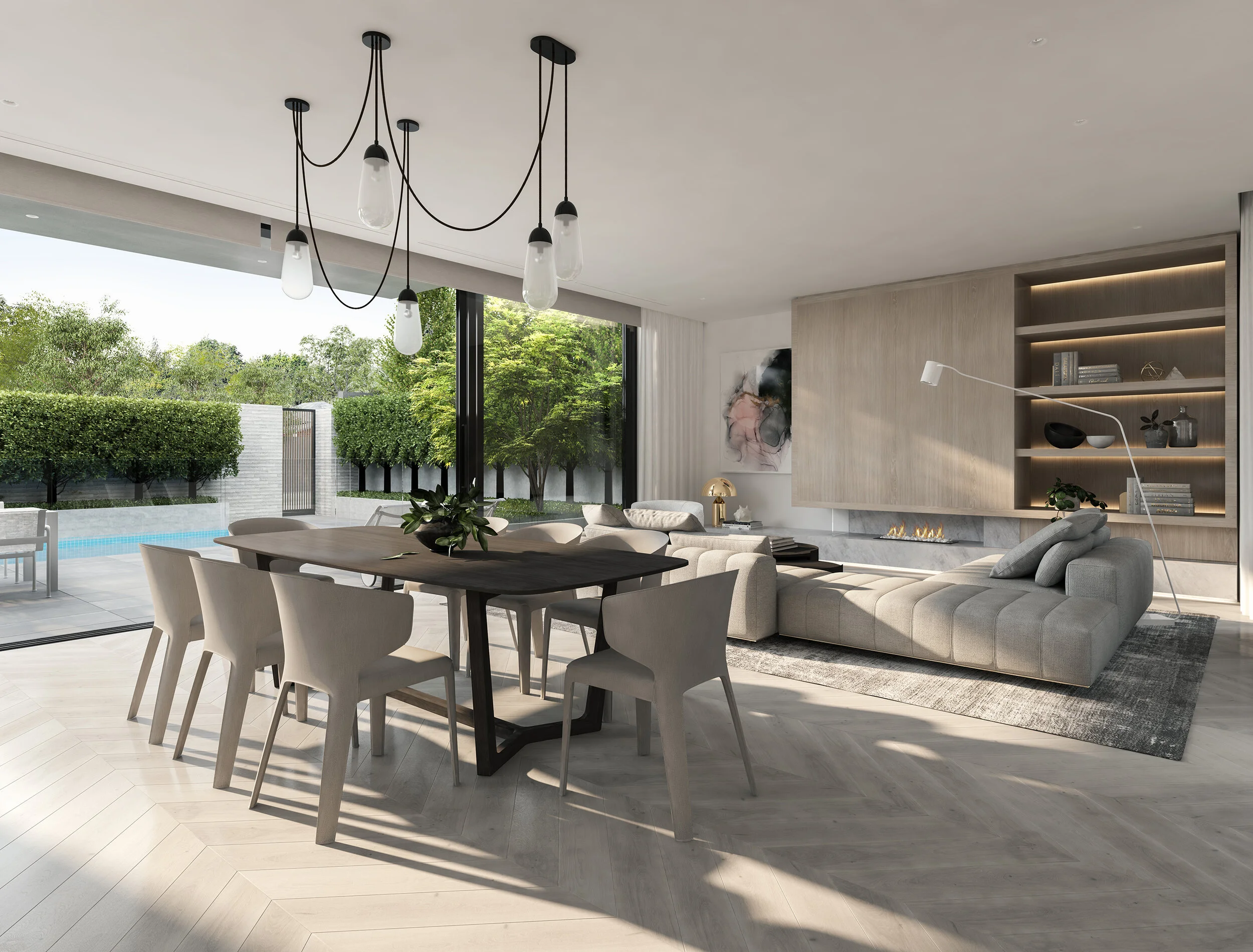 RESIDENCE ONE DINING TO LIVING