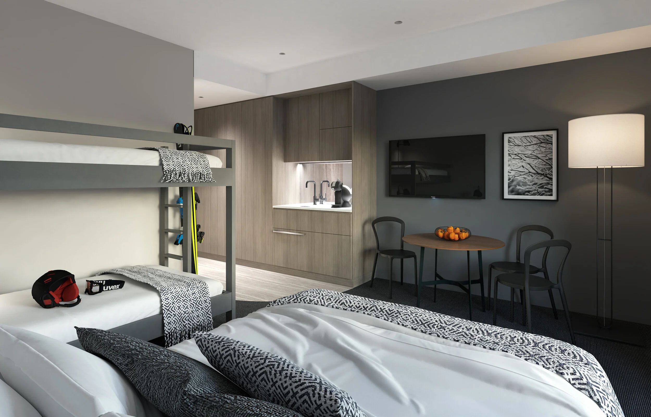 Kooroora - Studio Room - Bedroom Bunk_0003 @ 3K.jpg