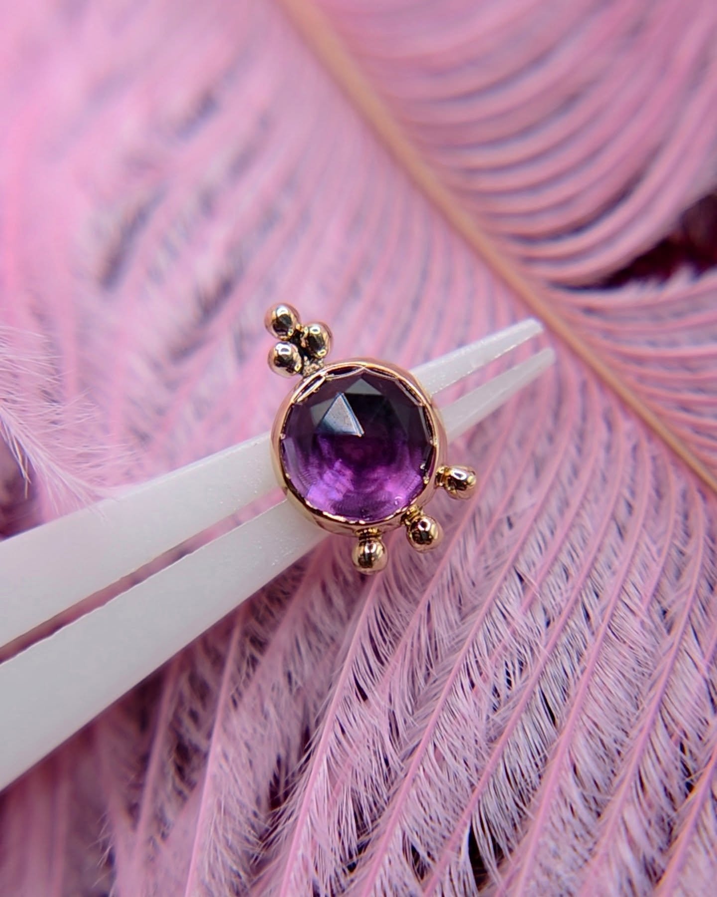 The new Dusk drop is in! All with genuine stones and each unique in their own way. 🕯️ 💋
These hit the case on Tuesday! I'm jealous that @ozbri is going to get a chance to use them before me!
‼️ OH wait! I sold a Rhodalite piece before it was even