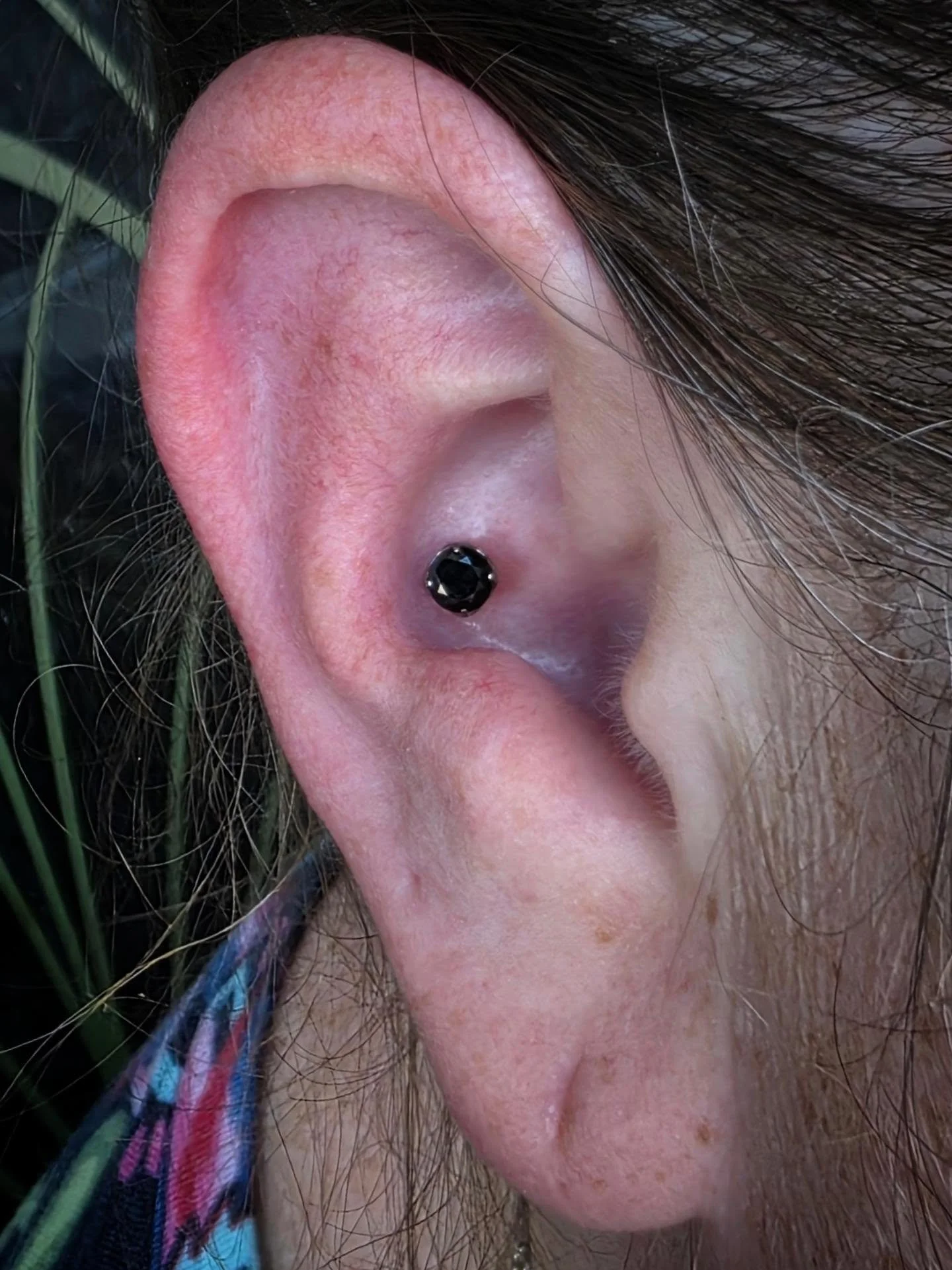 Can't go wrong with a big black cz in your conch 🖤

💡 We always have these titanium ends in stock in sizes 1.5-4.0 mm ✨