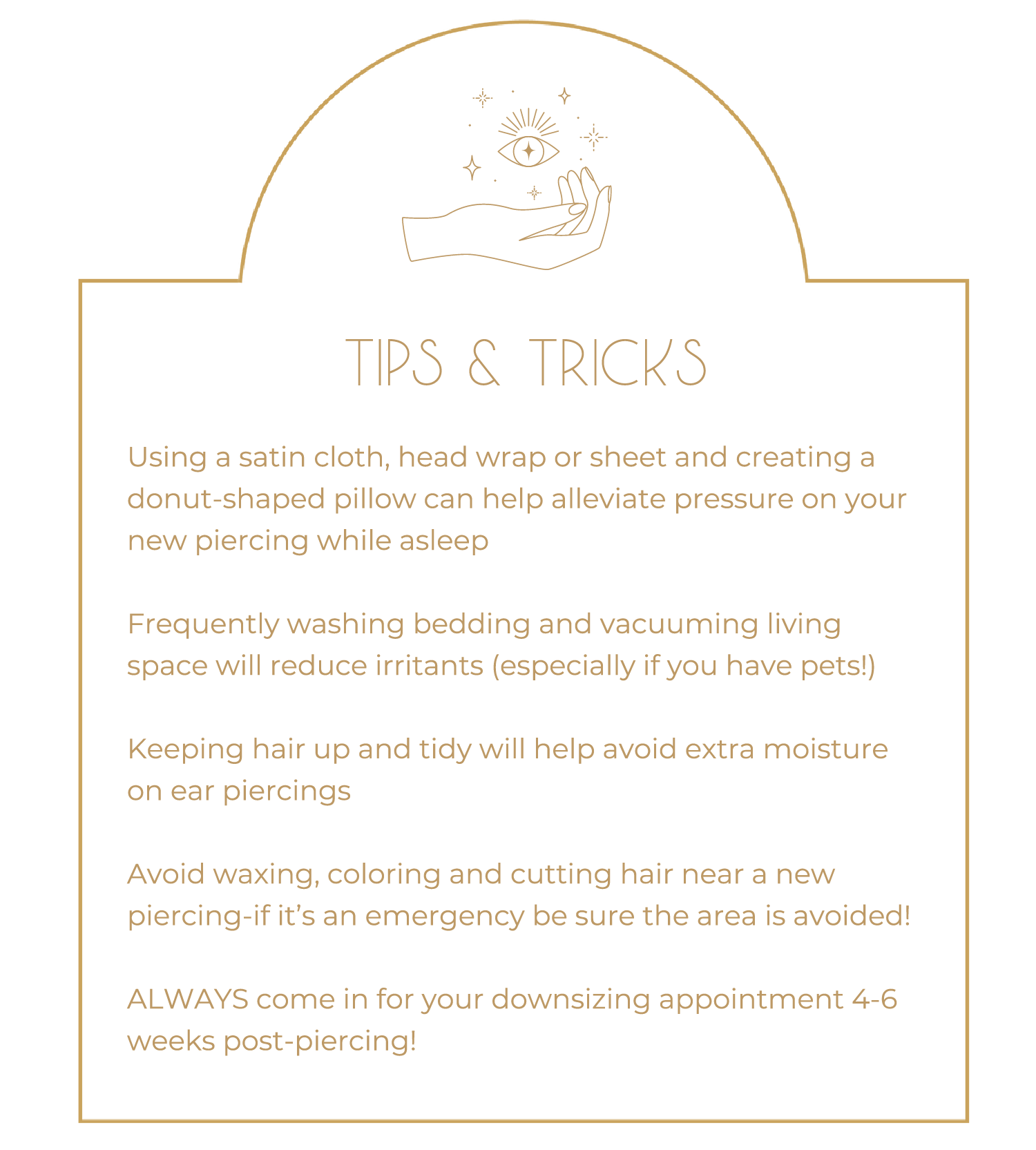 Aftercare — Tru Piercings