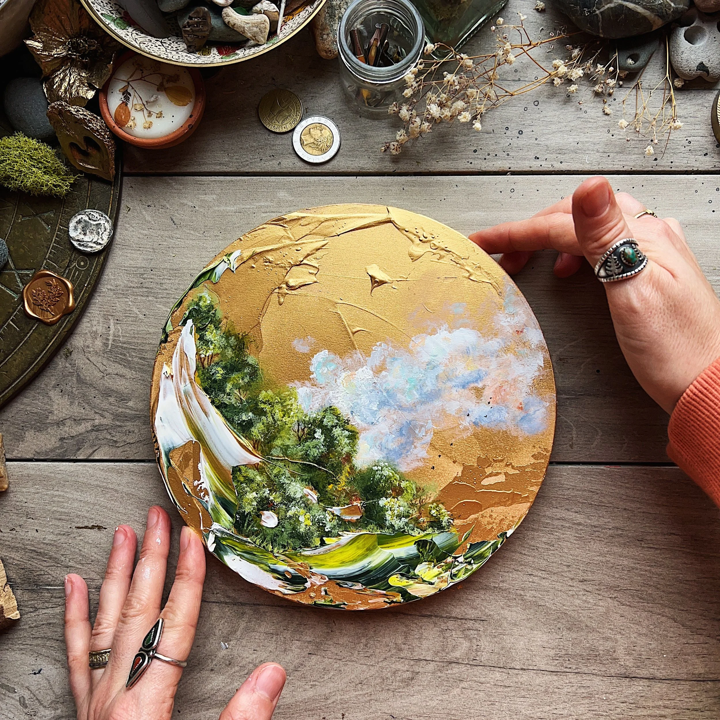 Gilding the Land for Now