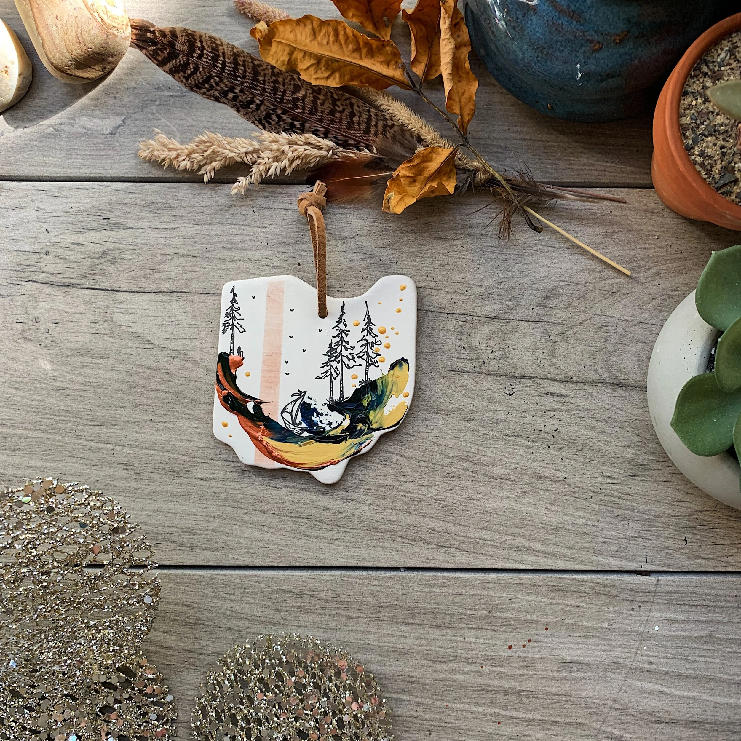 Ohio State Ornament #2