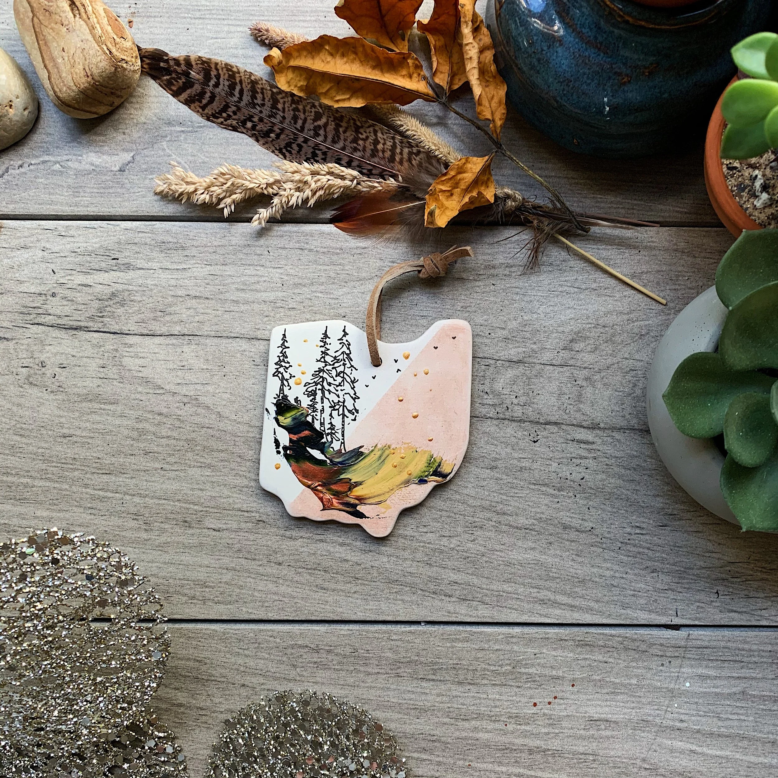 Ohio State Ornament #3