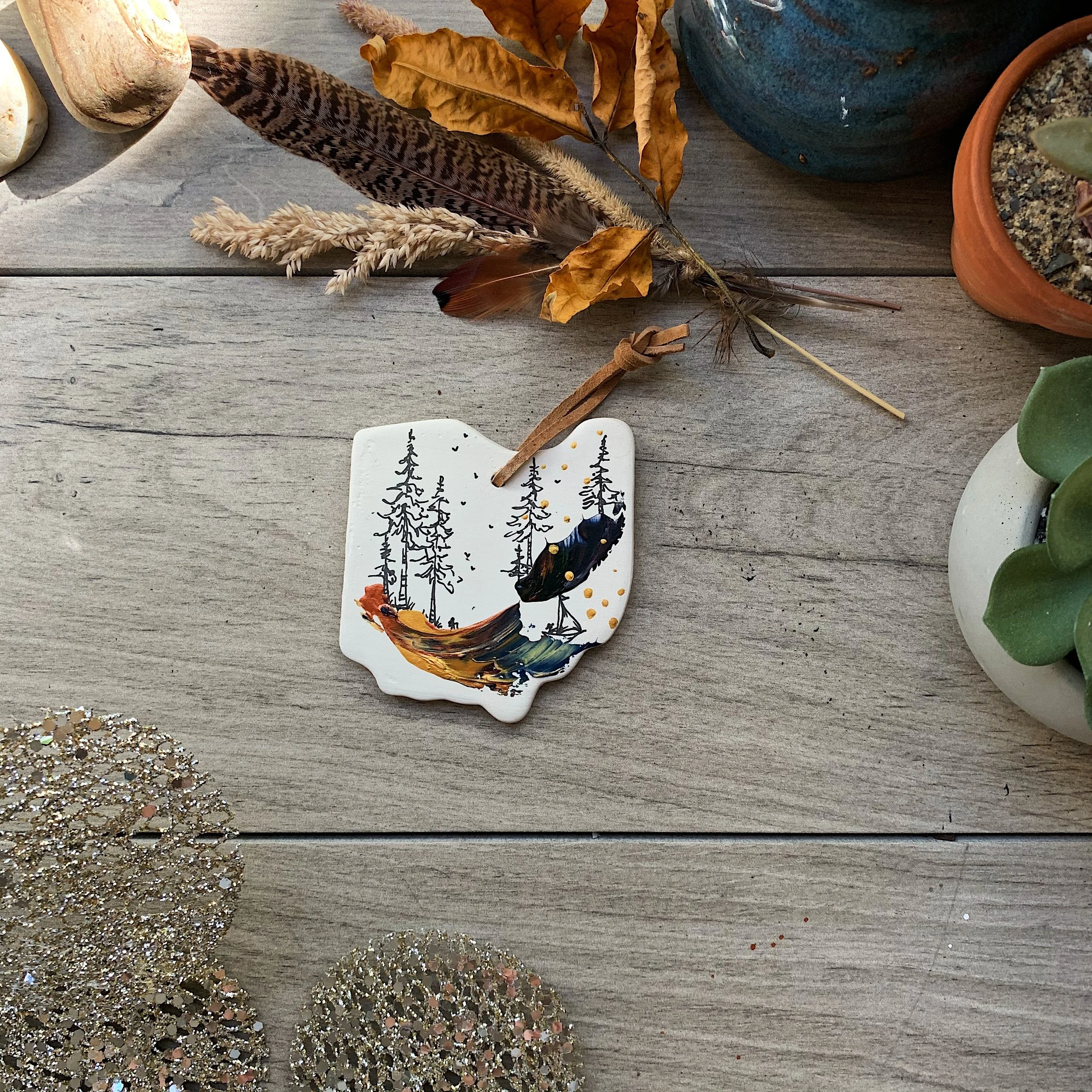 Ohio State Ornament #4