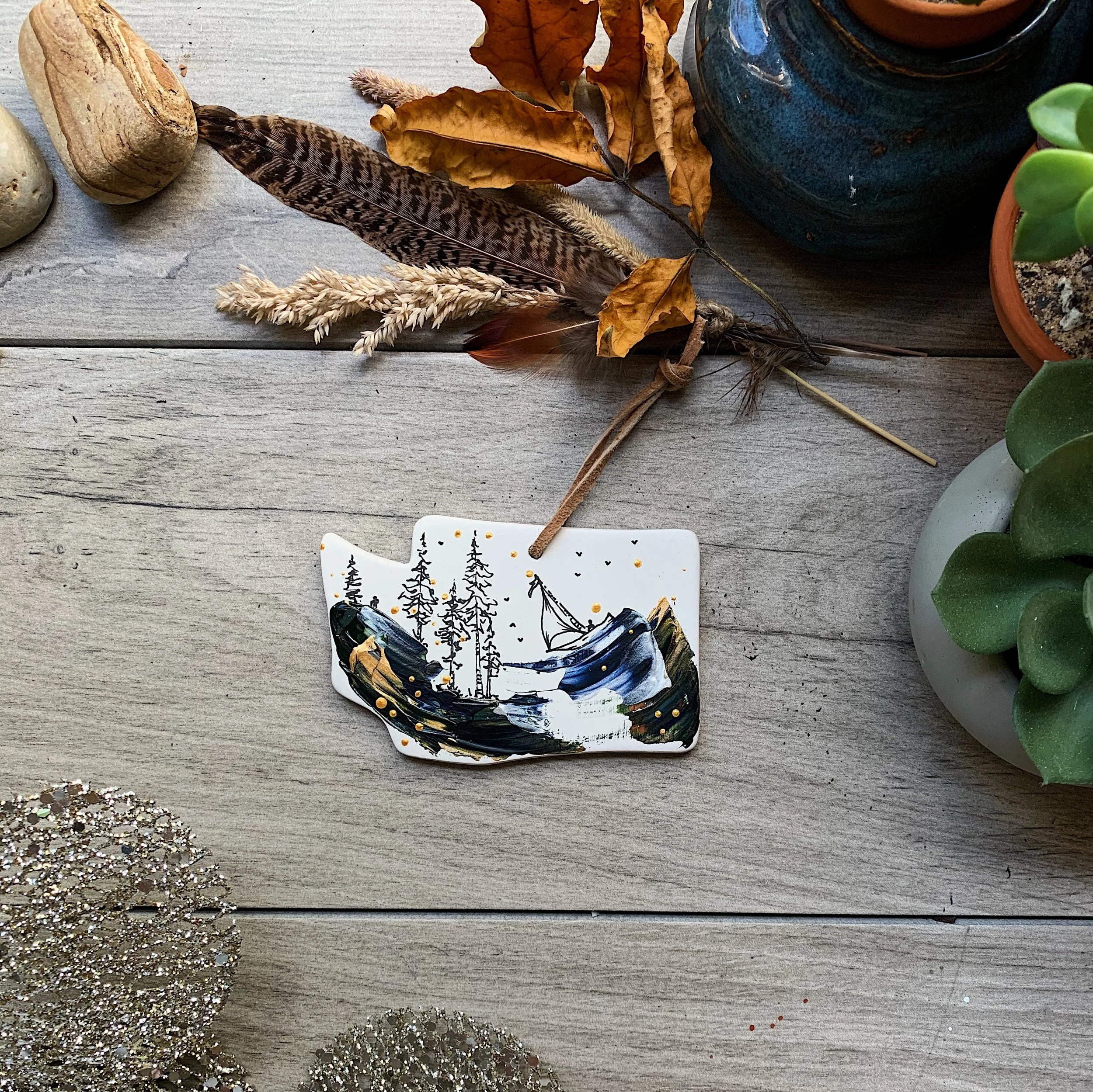 Washington State Ornament #1