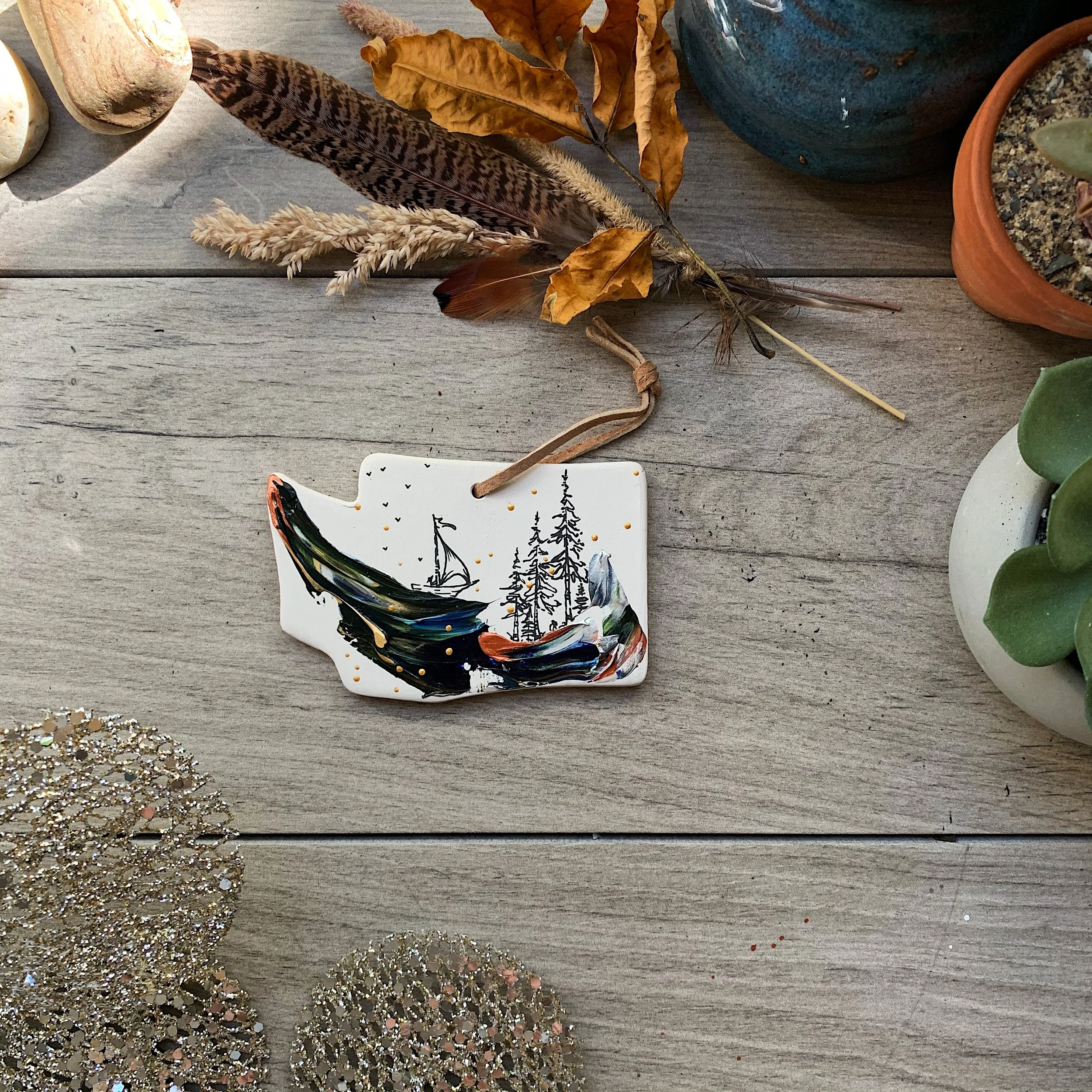 Washington State Ornament #2