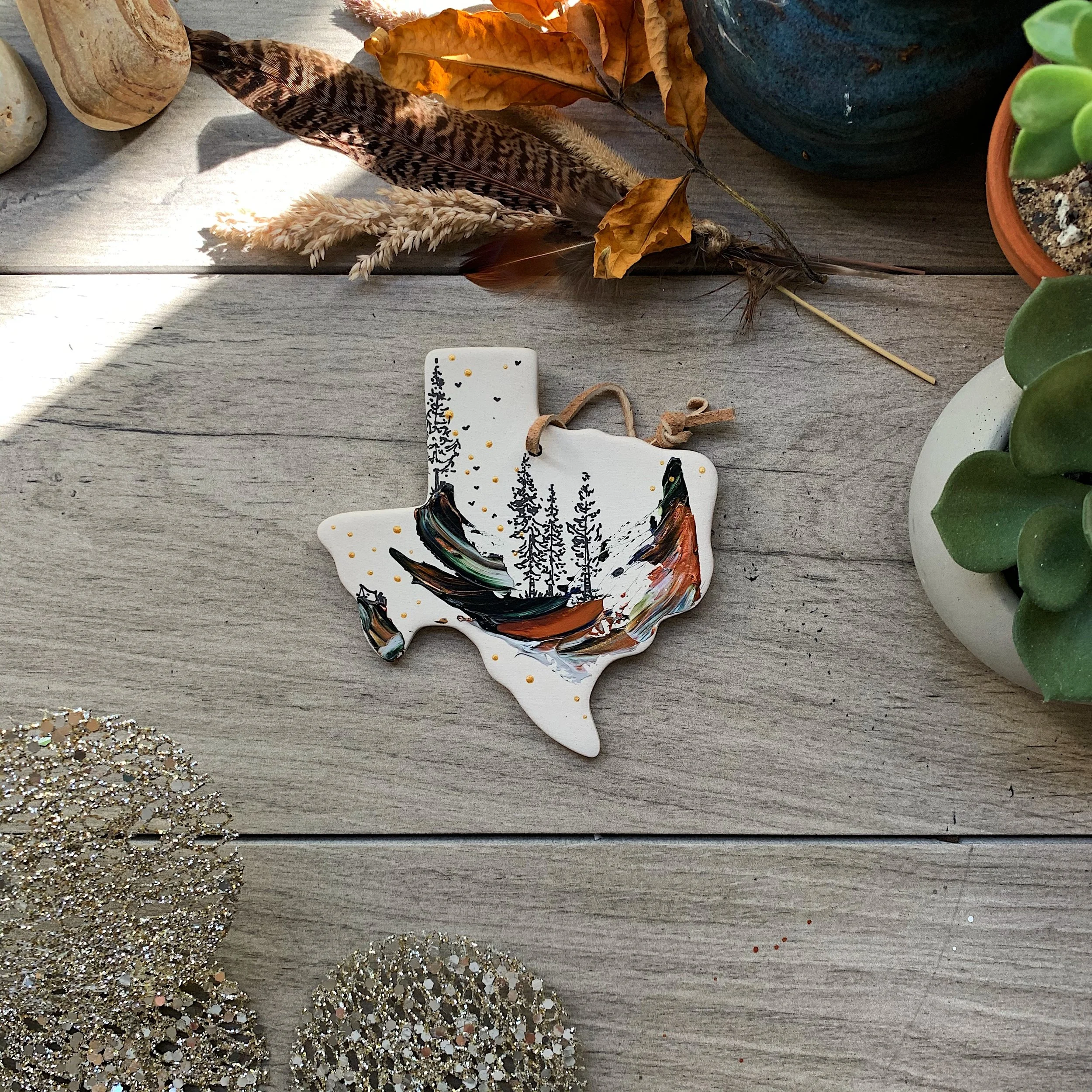 Texas State Ornament #2