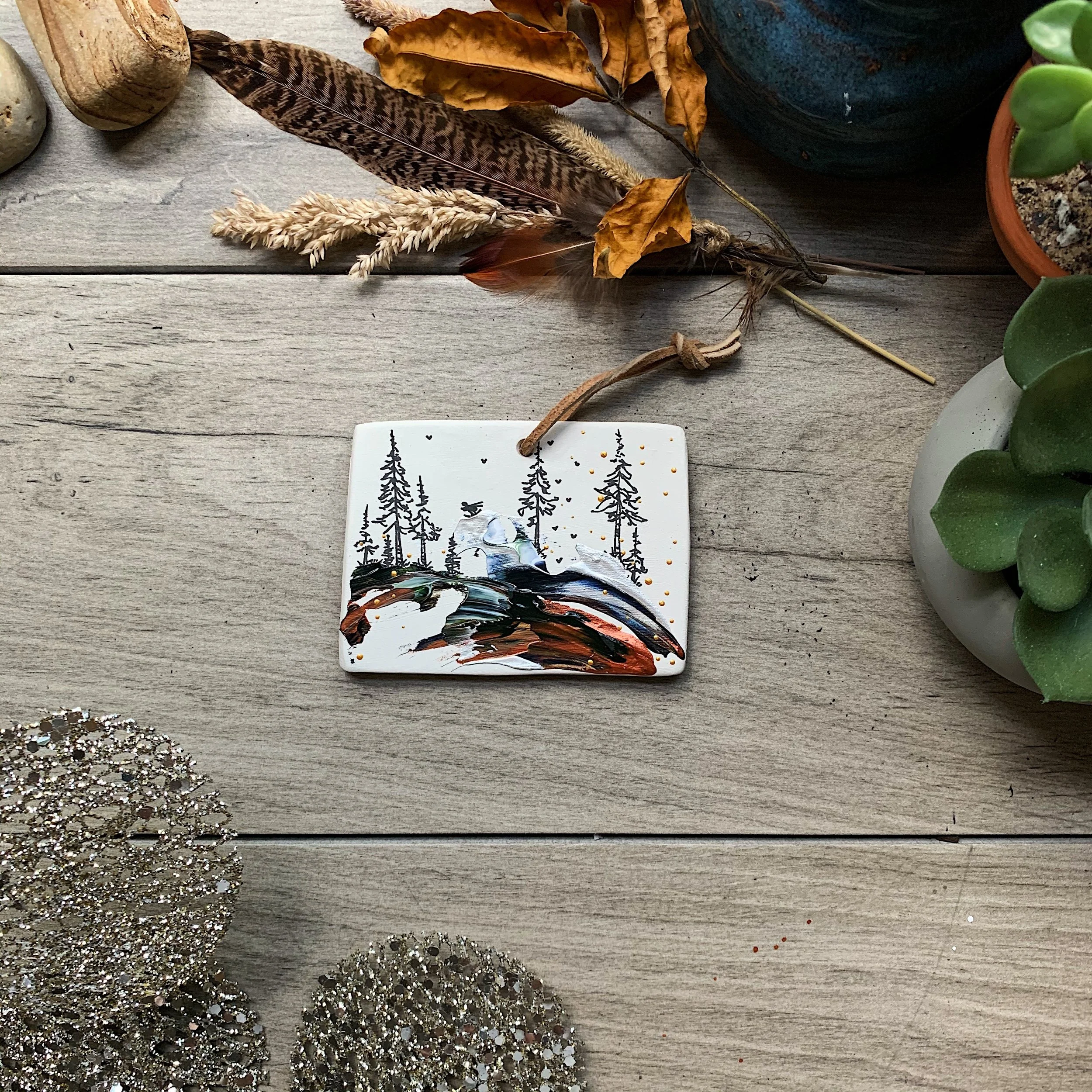 Colorado State Ornament #1