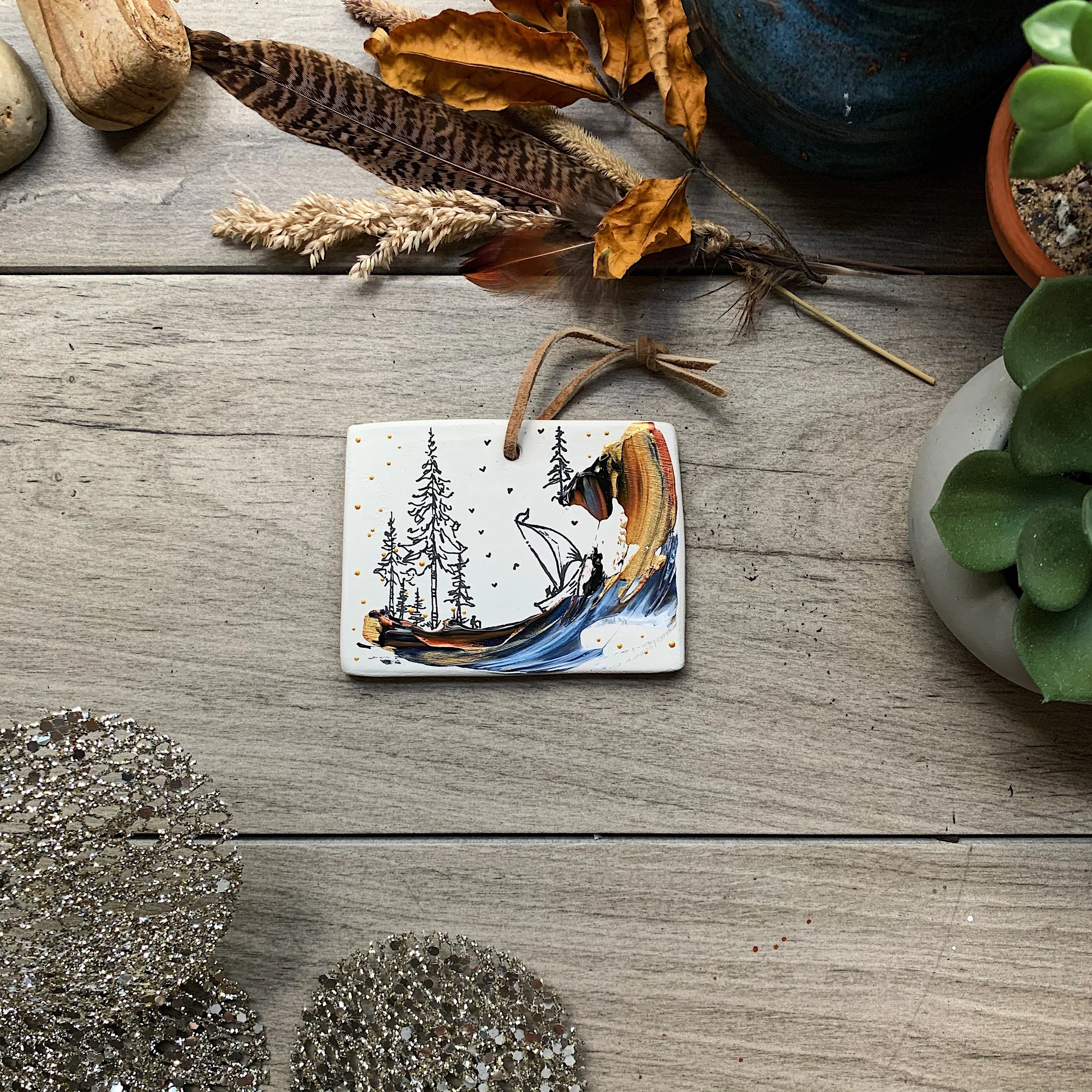 Colorado State Ornament #6