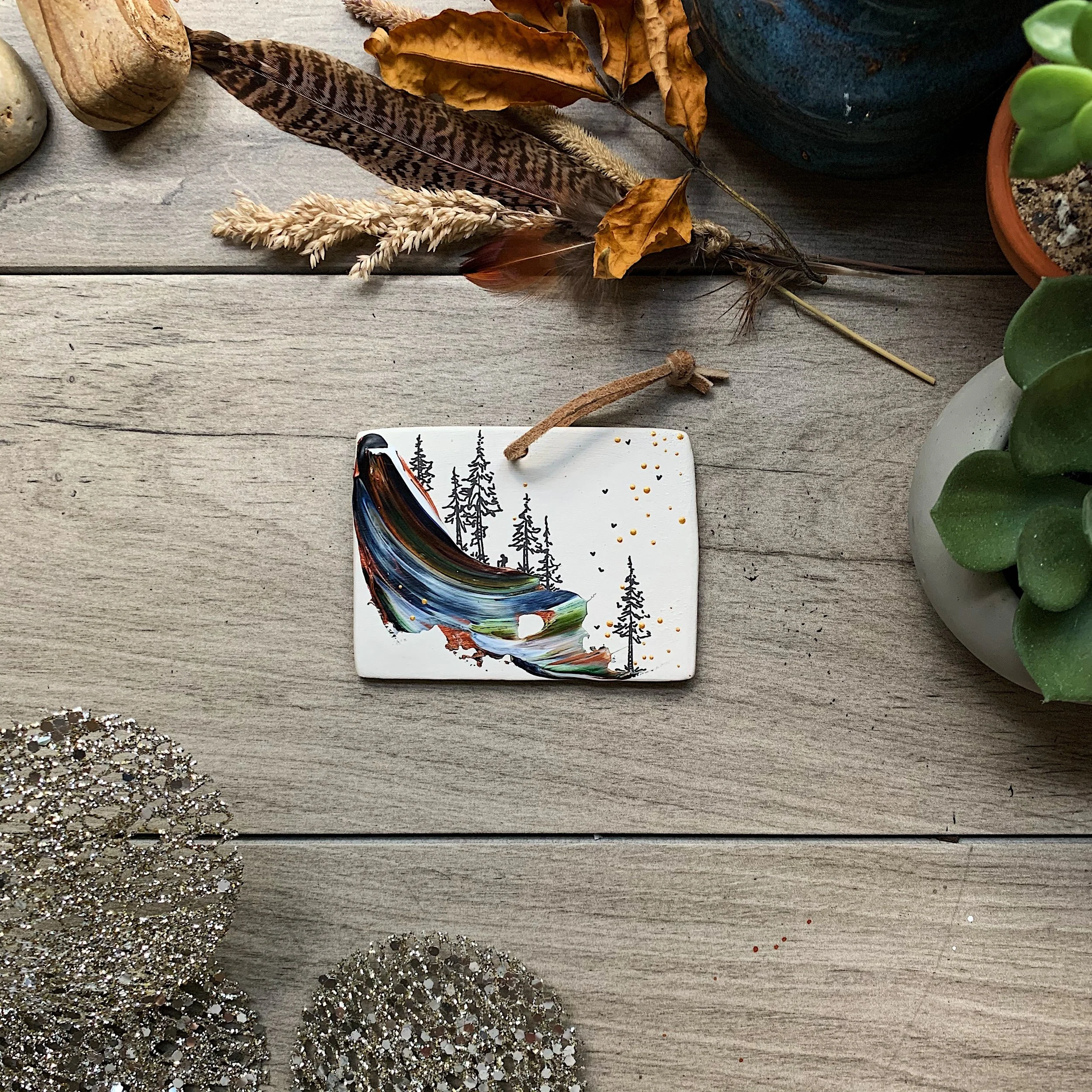 Colorado State Ornament #3