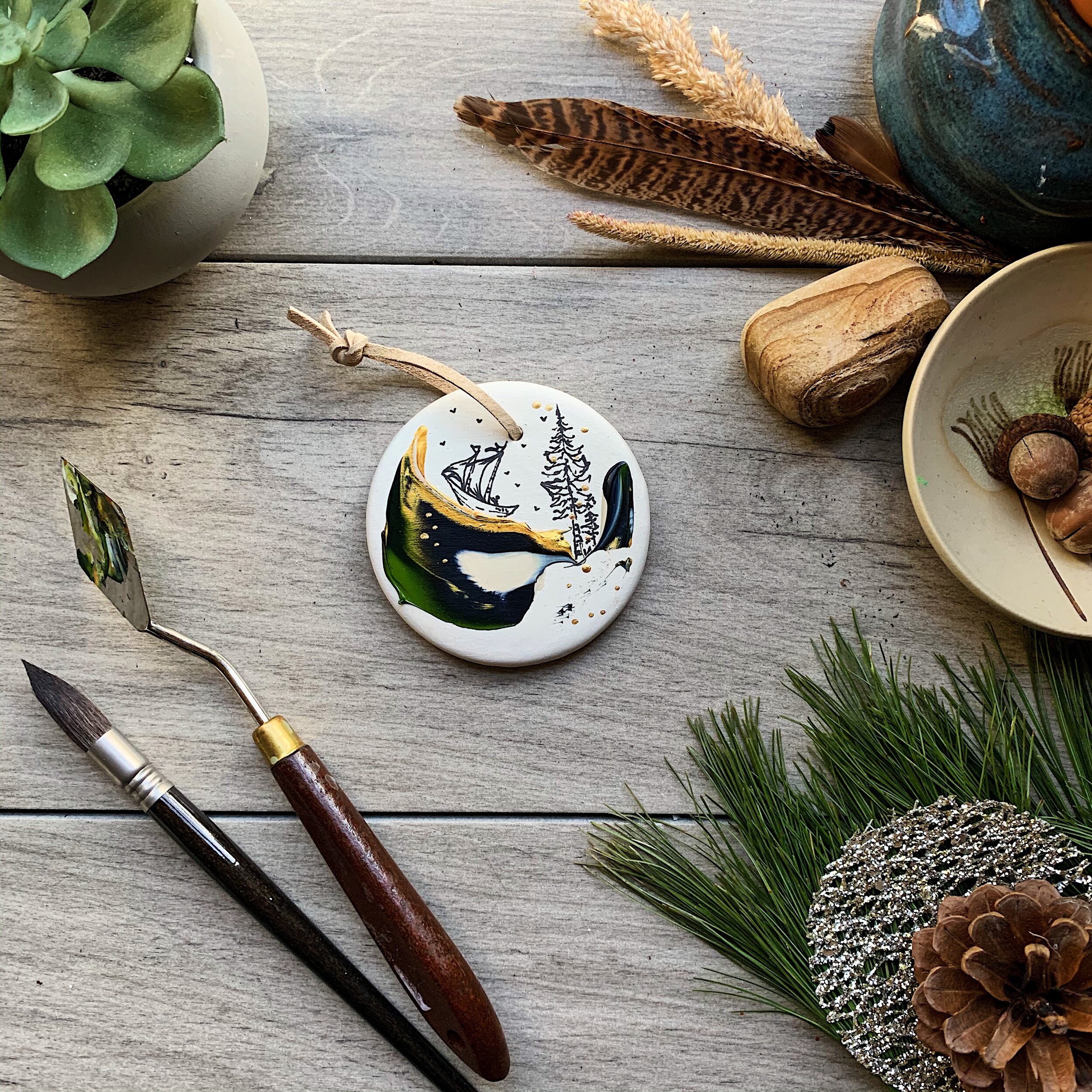 3" Ceramic Daydream #7