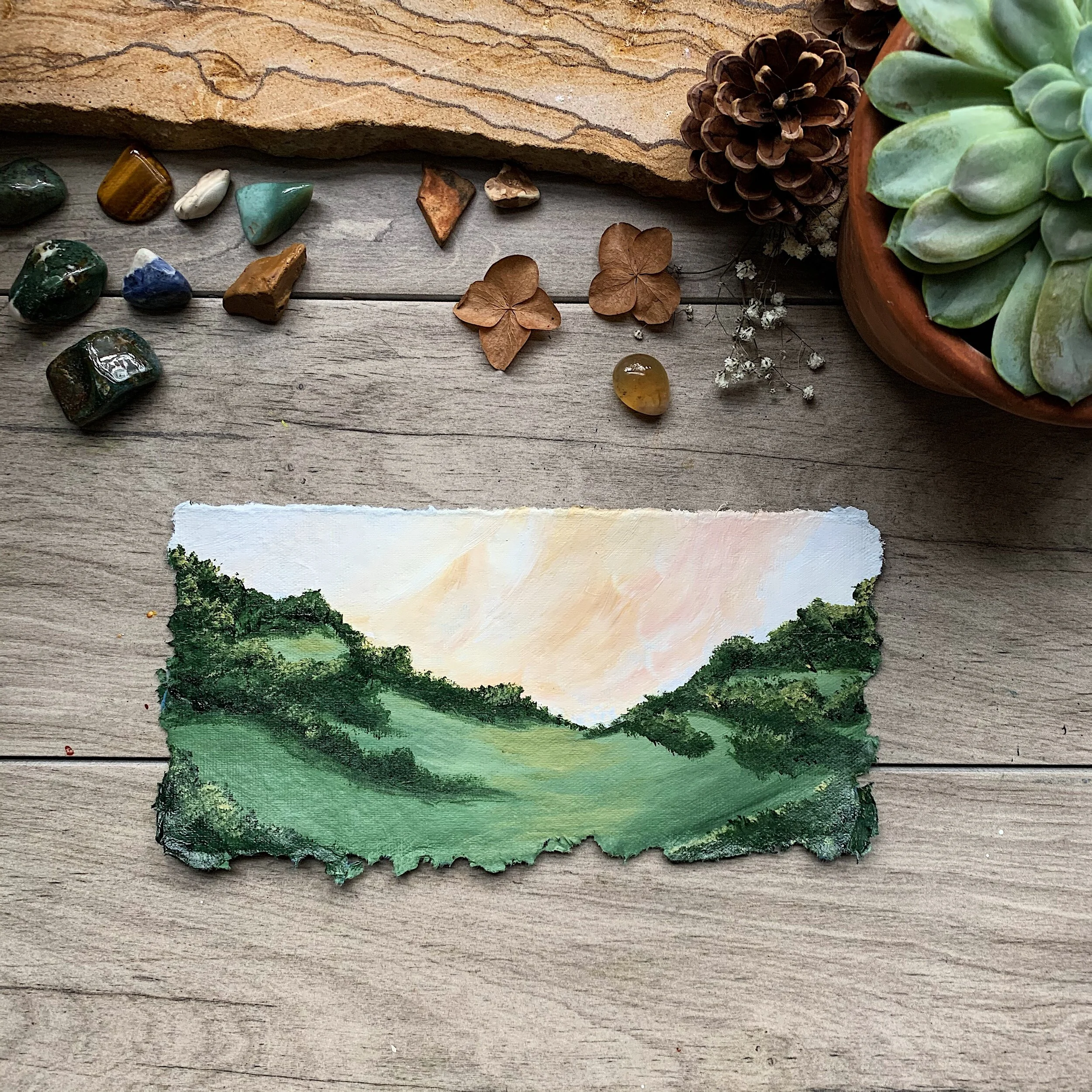 The Sky is Alight with Gold