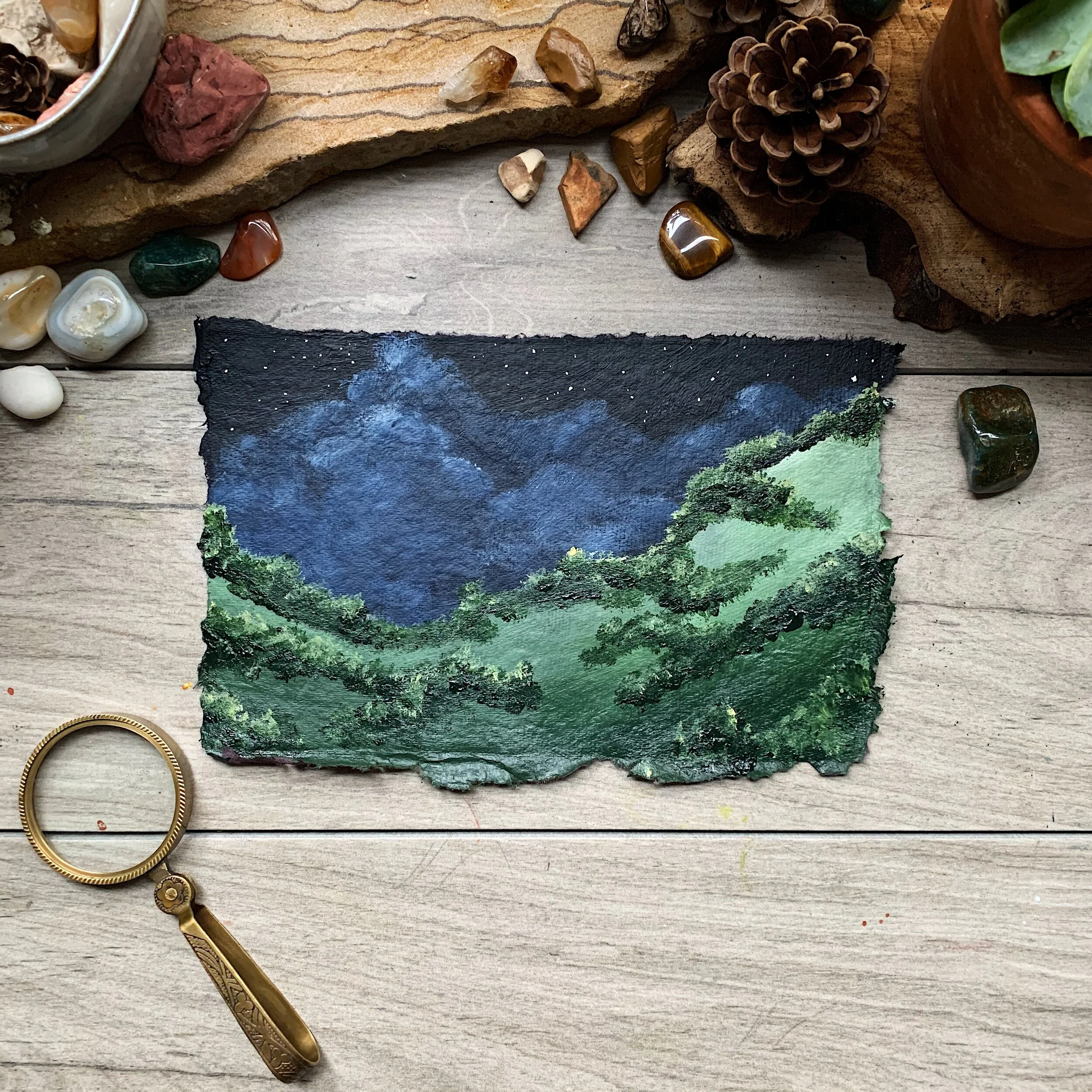 While the Warm Sun Hides