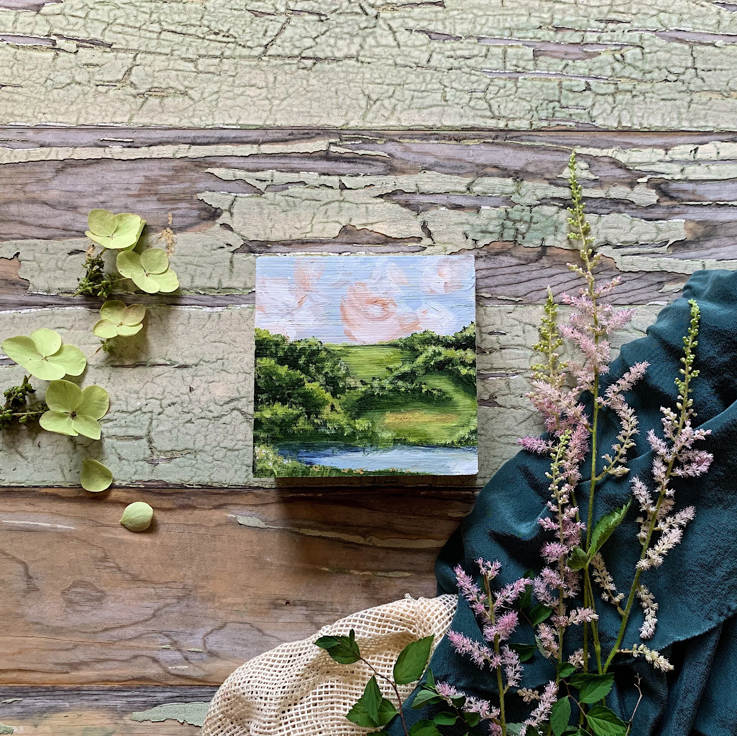 Waiting by the Water, $105