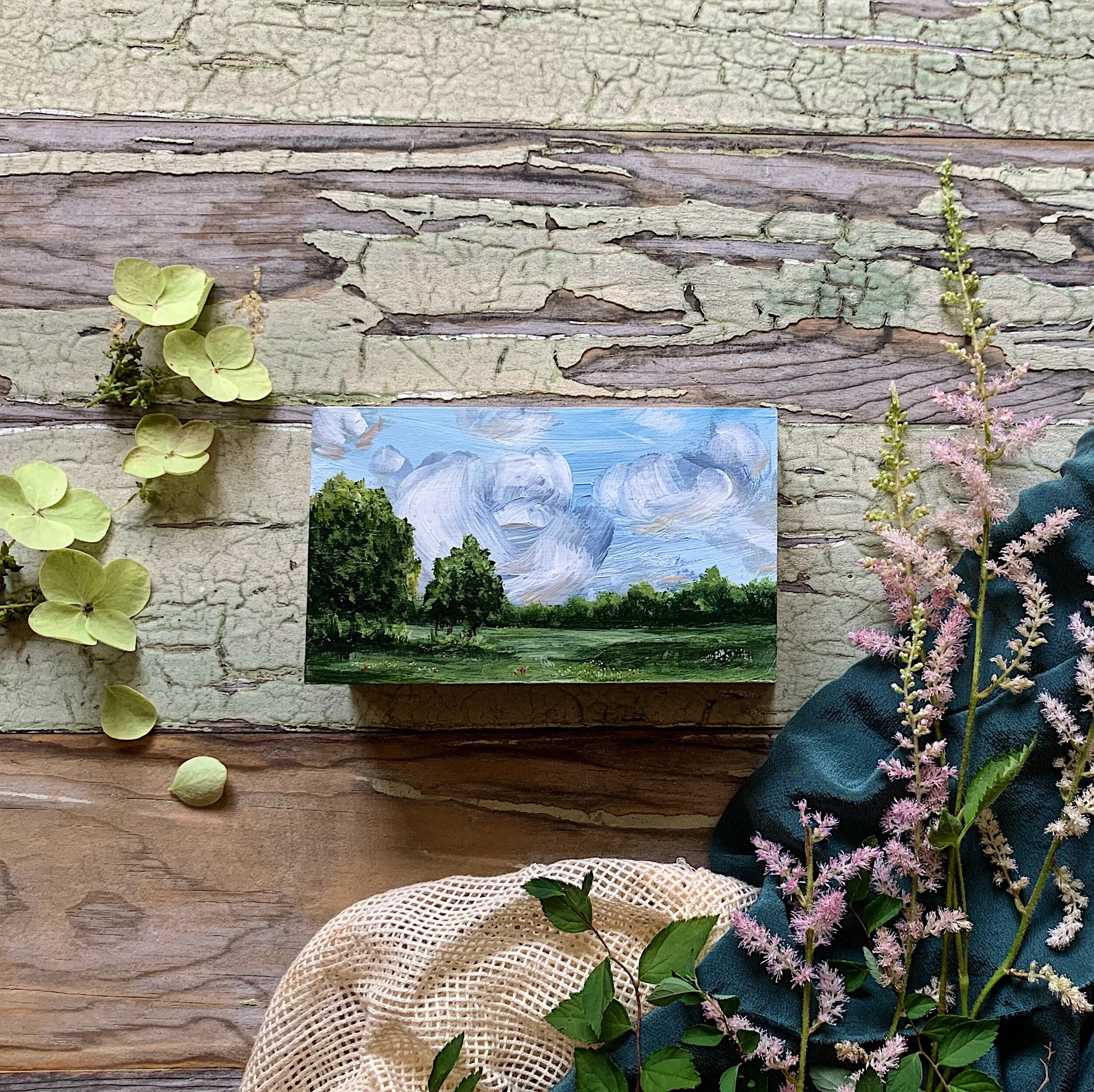 A Calm Cadence, 3"x5", $97