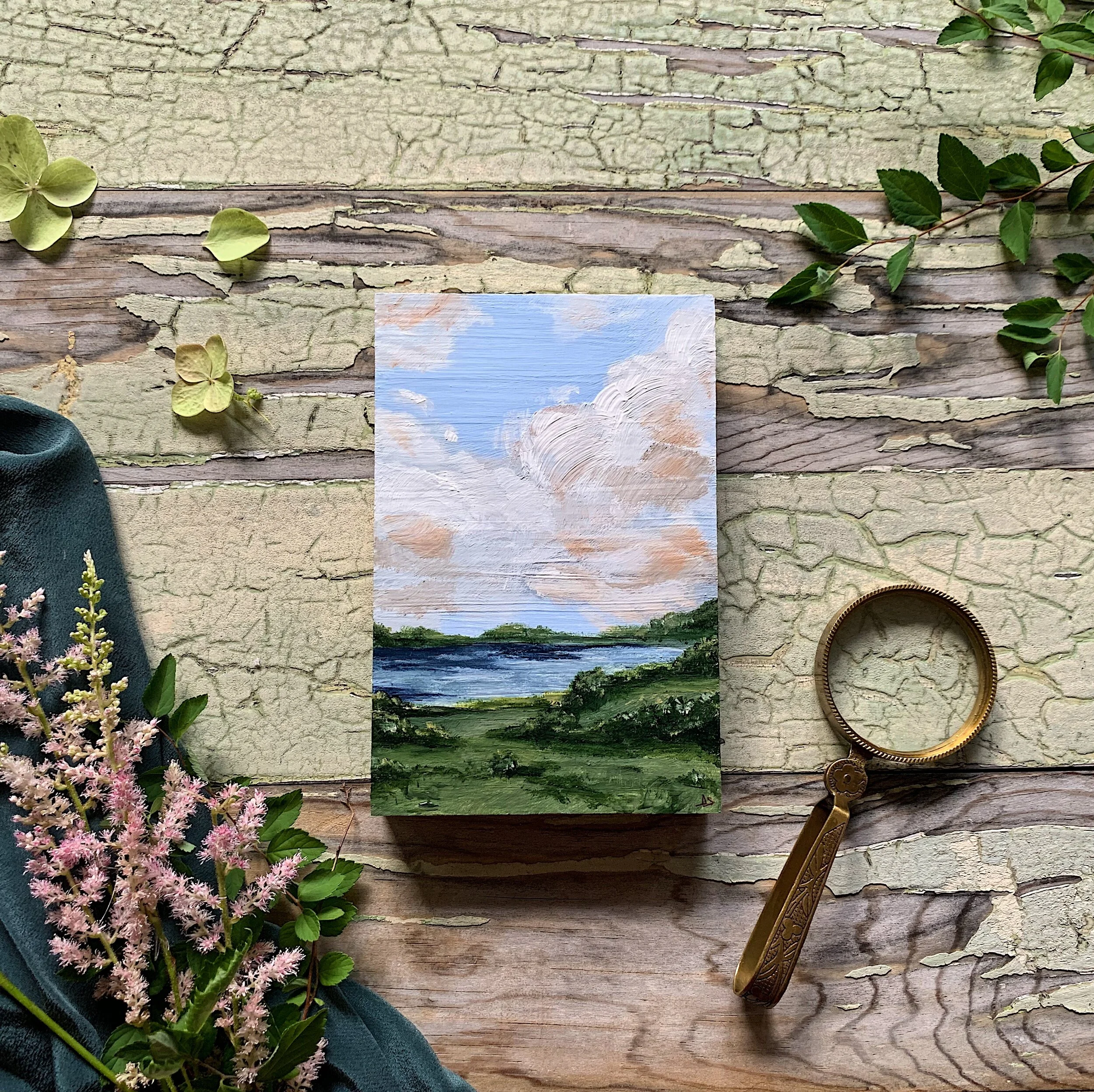 The Sounds of Water, 4"x6", $130
