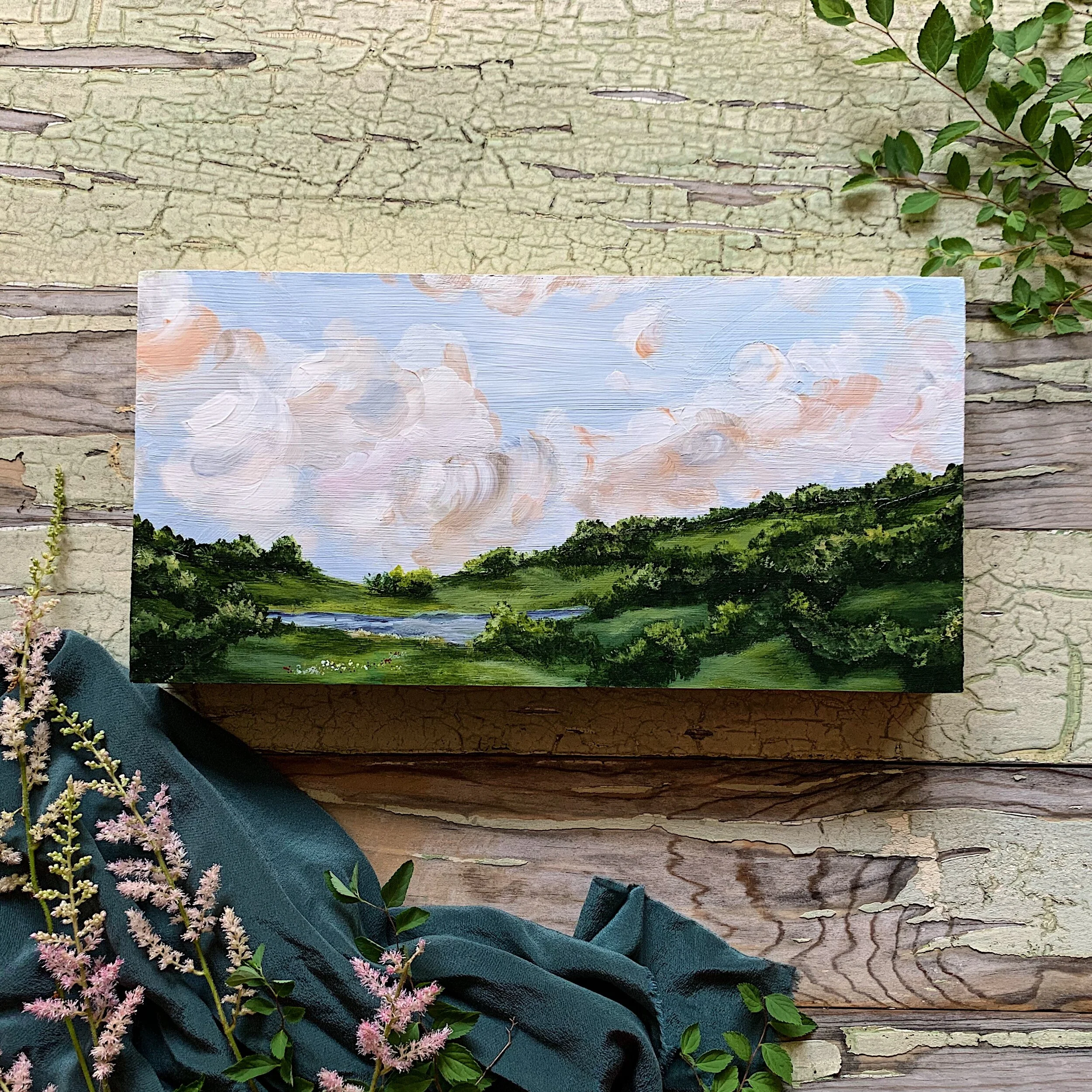 Awash in Wonder, 6"x12", $205