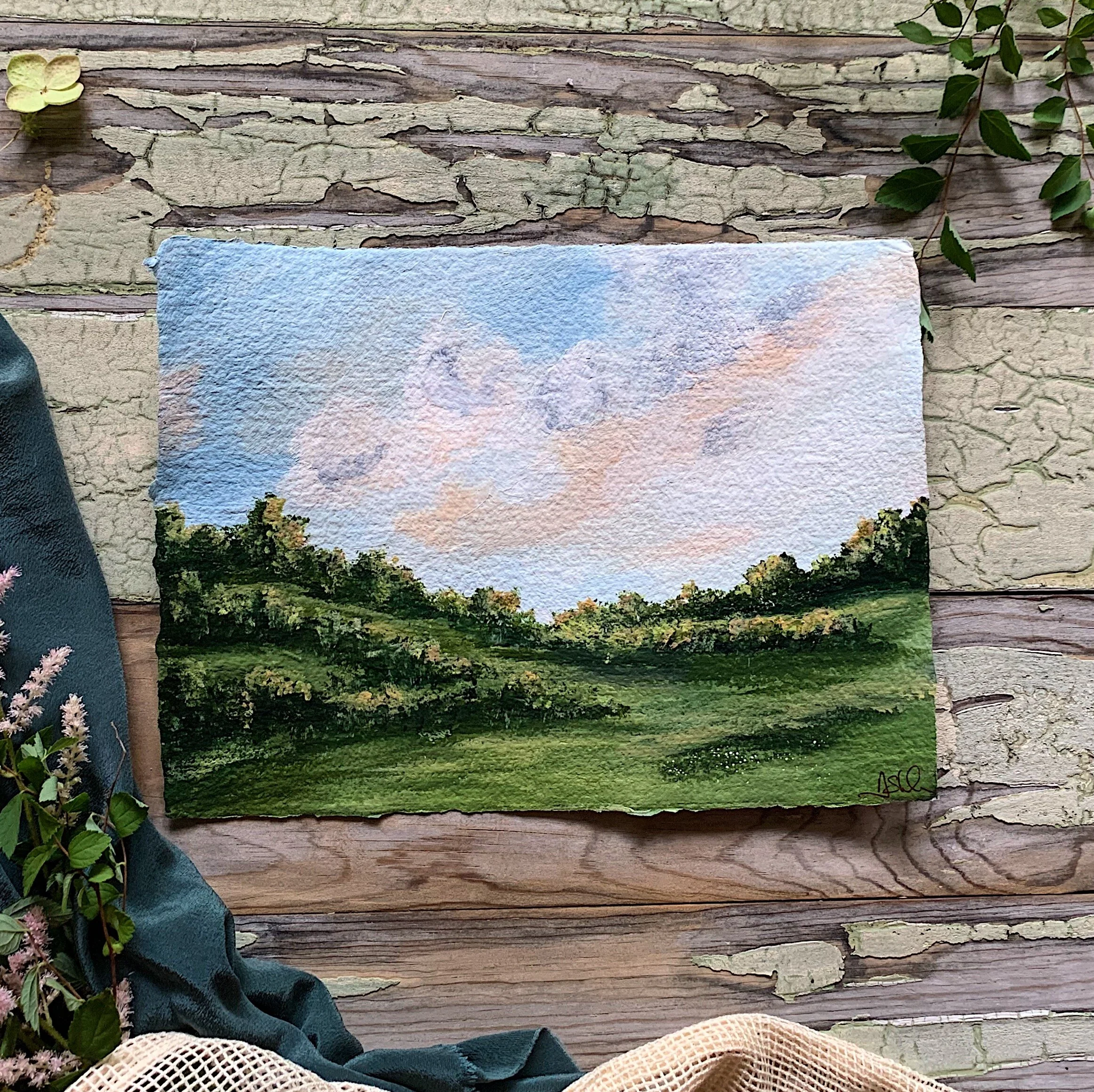 Song of Thanks, 7"x9.5", $125