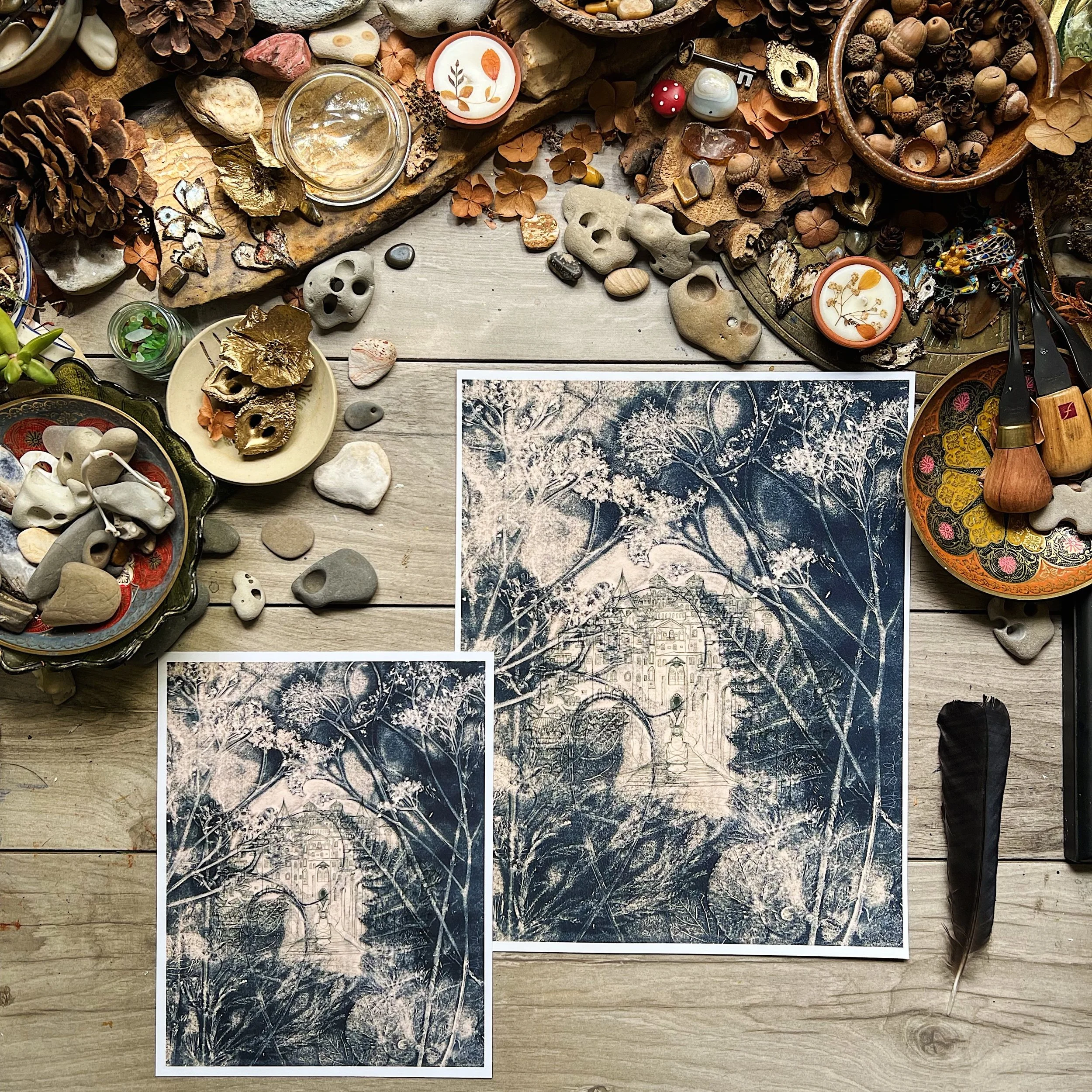 Parting the Veil  Giclee Print