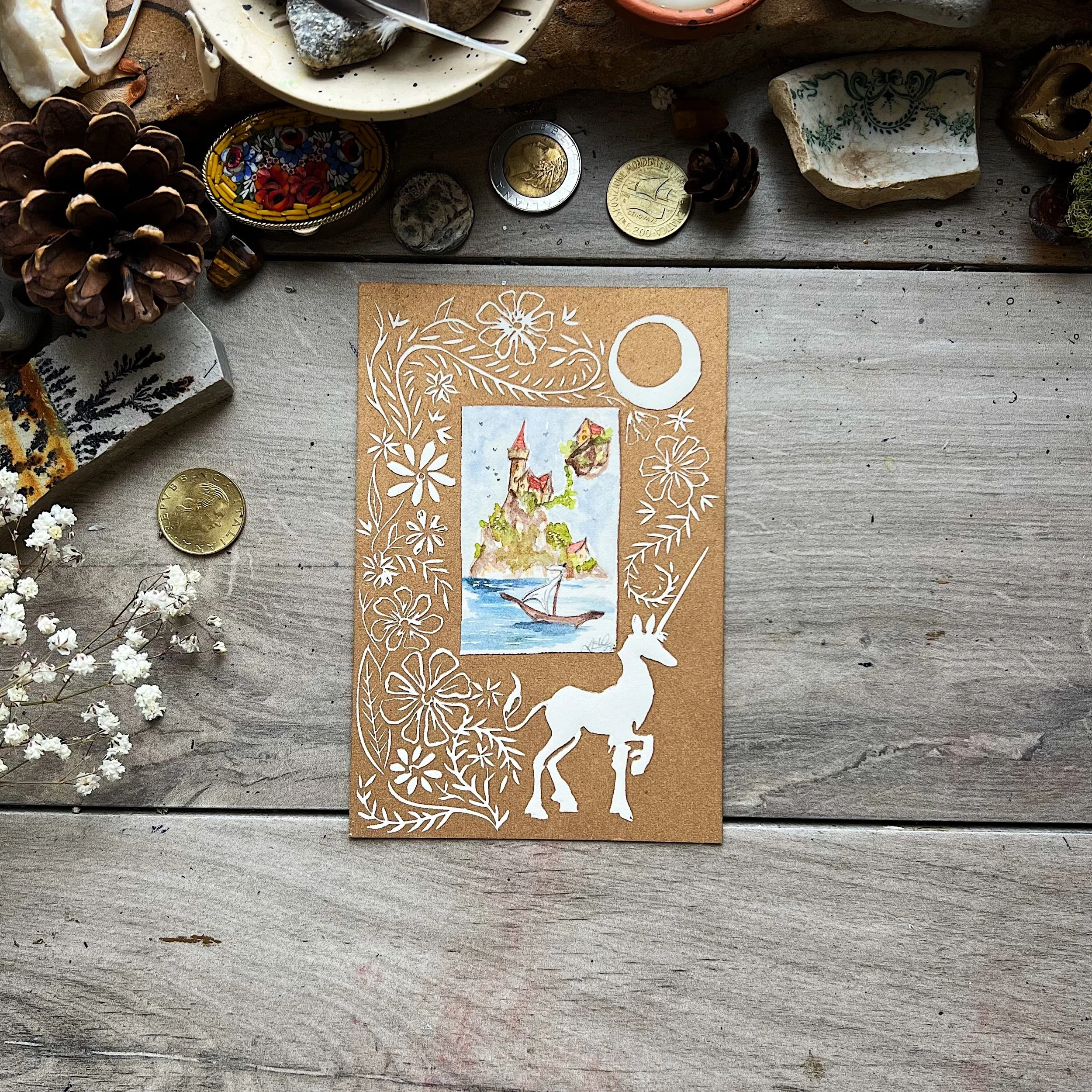 Floating Island Postcard