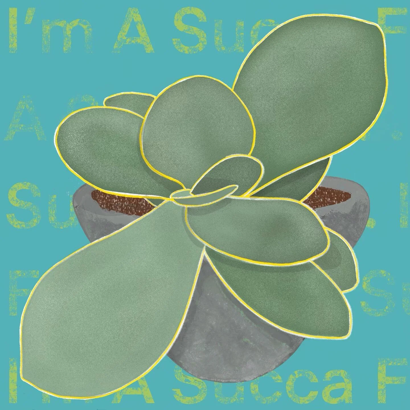 I&rsquo;m a succa for&hellip;
- Sun showers 
- A wild garden/ potager full of birds and bees
- cool looking succulents
.
And you?
.
.
.
#imasuccaforyou #succulents #succulentart #garden #potager #womenwhoillustrate #illustrator #womenwhocreate #drawi