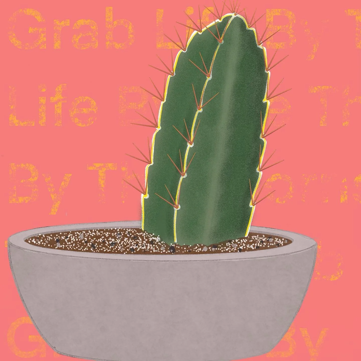 Grab Life By The Thorns
.
For me, this sentiment means to go for it despite the possibility of failure or at the very least a nasty metaphorical poke. 
. 
Are you someone who would grab life by the thorns?
.
Afterall, thorns are just one of the possi