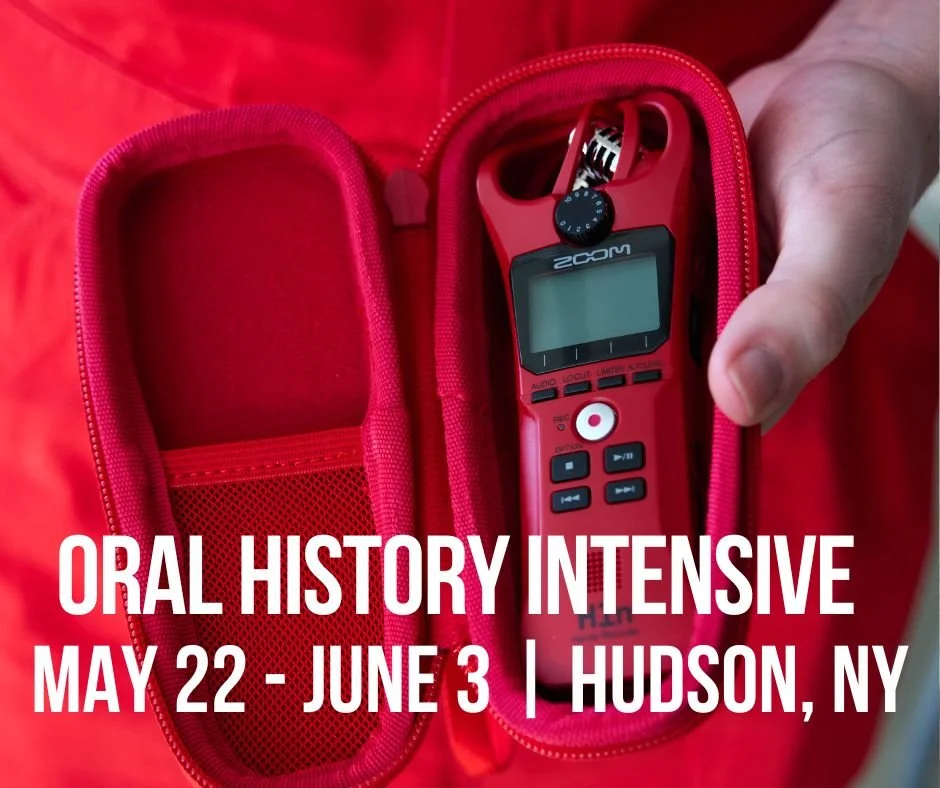 [IN PERSON, Hudson] Oral History Intensive: Monuments and Memorials