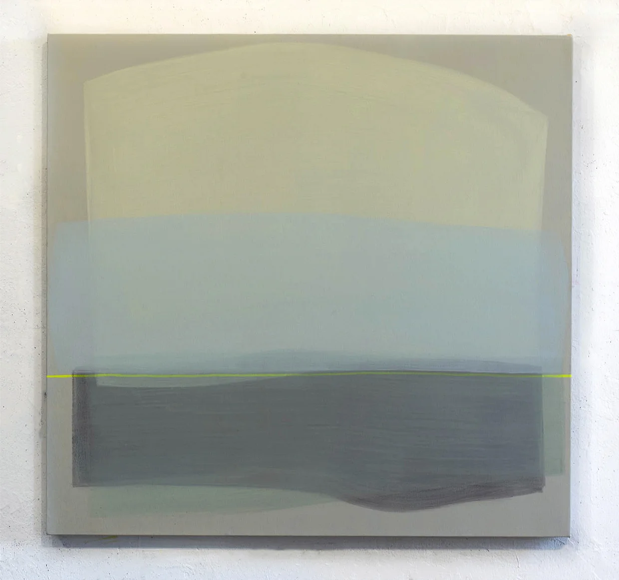 Atacama 2 34 x 36 in Flashe and acrylic on canvas 2015